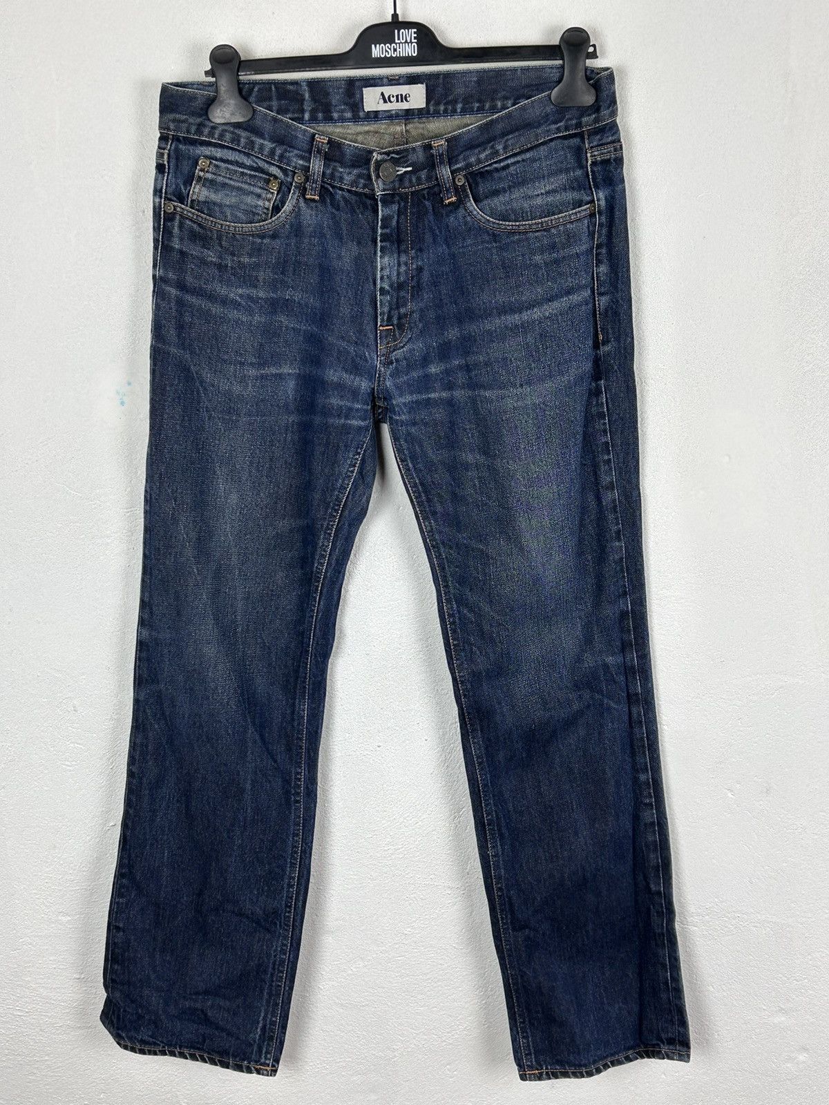 Acne Studios Mic Rigid Jeans Denim In Size 33/32
