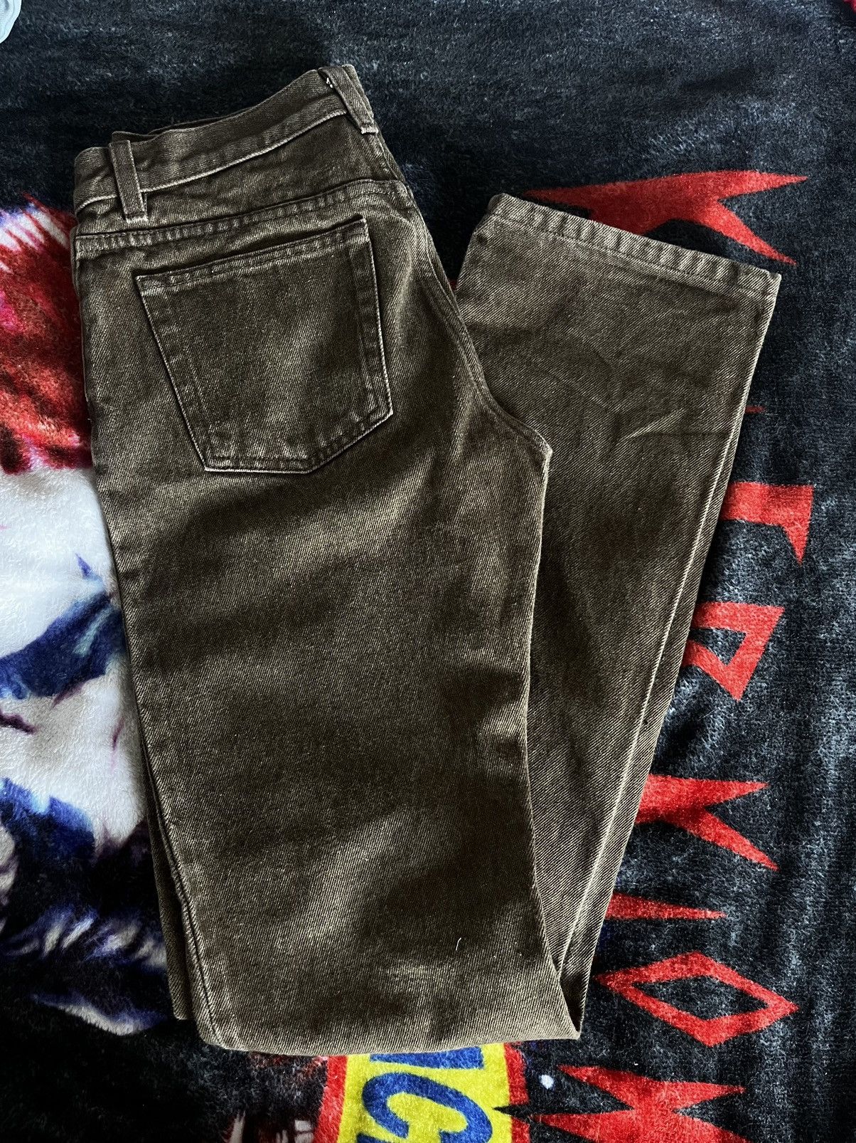 Brown Helmut Lang Italian Cut Jeans