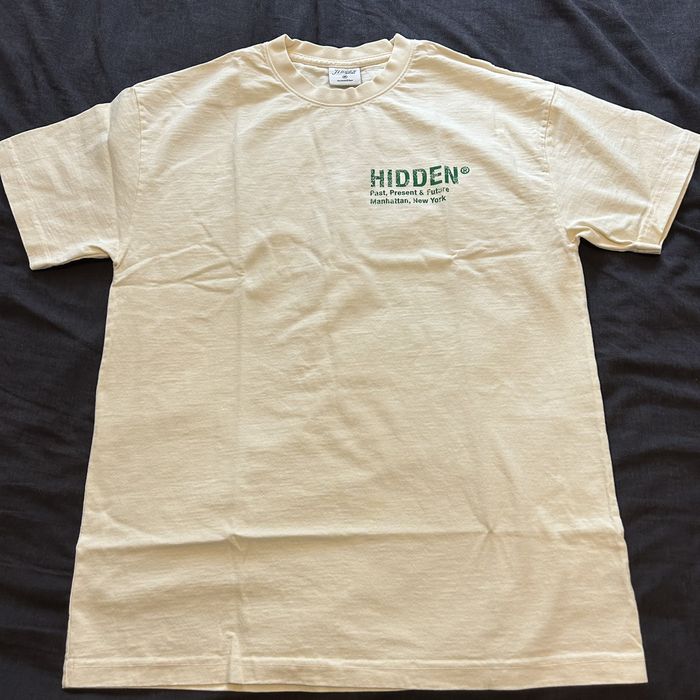 HIDDEN New Hidden NY Paisley Logo Tee Natural Medium | Grailed