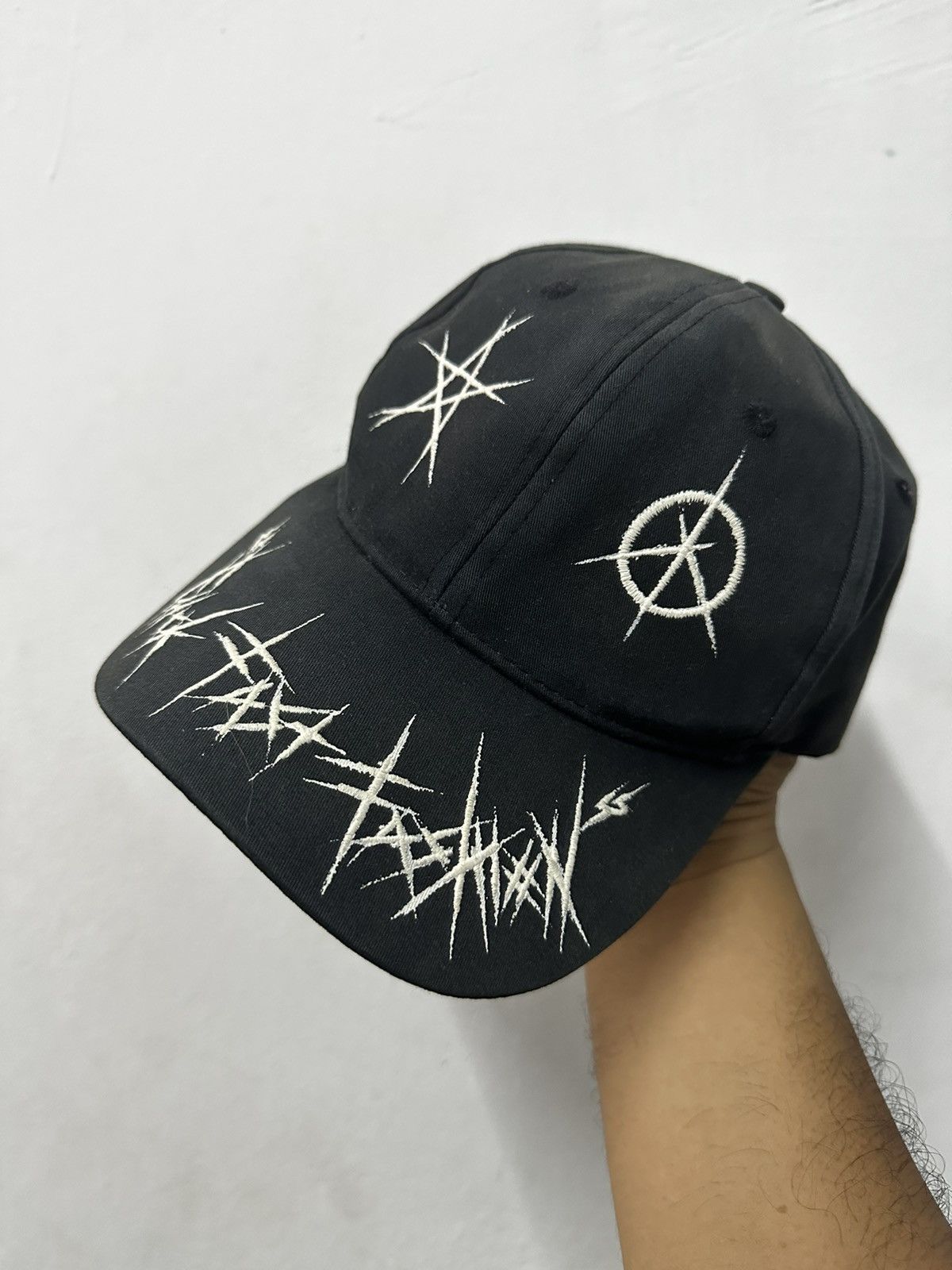 Japanese Brand Distress PUNK SMFK Hajaruku Hat Size ONE SIZE - 3 Thumbnail