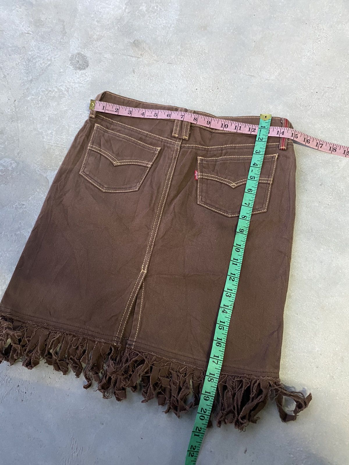 Comme des Garcons × Junya Watanabe × Levi's JUNYA WATANABE COMME DES GARCONS X LEVI’S DENIM SEXY SKIRT Size 30" / US 8 / IT 44 - 11 Thumbnail