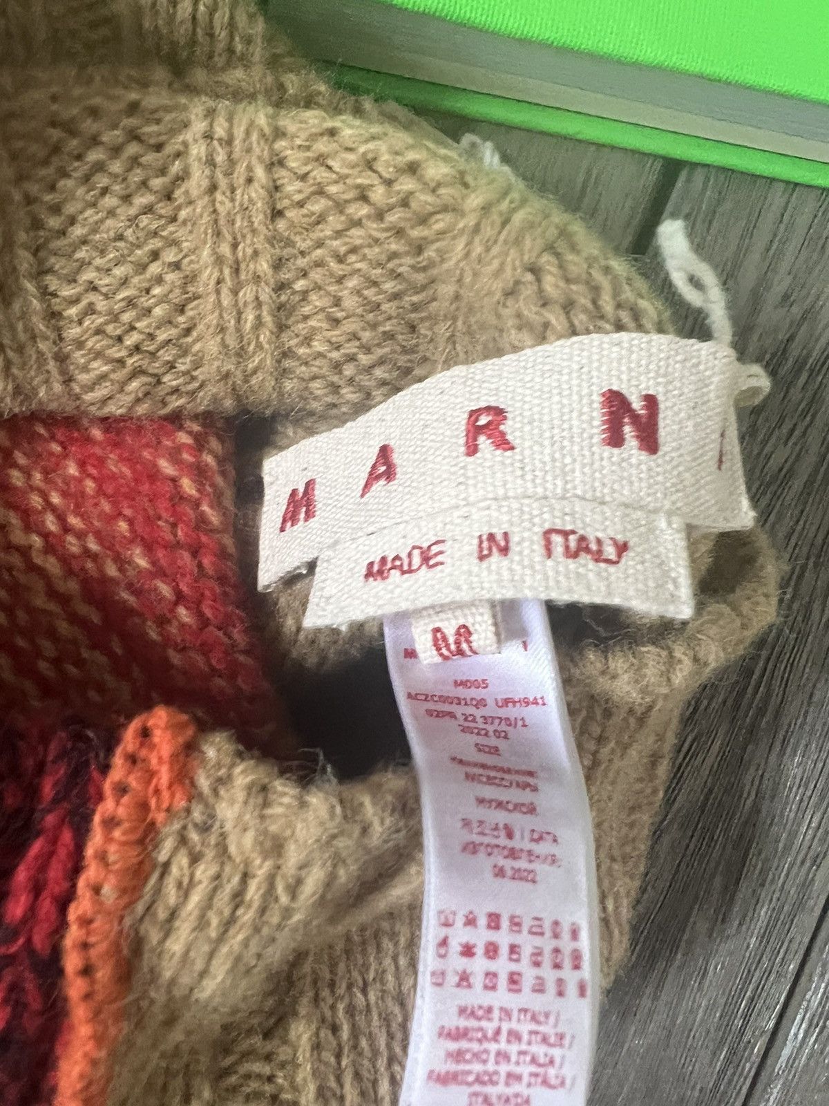 Marni Marni Wool Baclava Size ONE SIZE - 5 Thumbnail