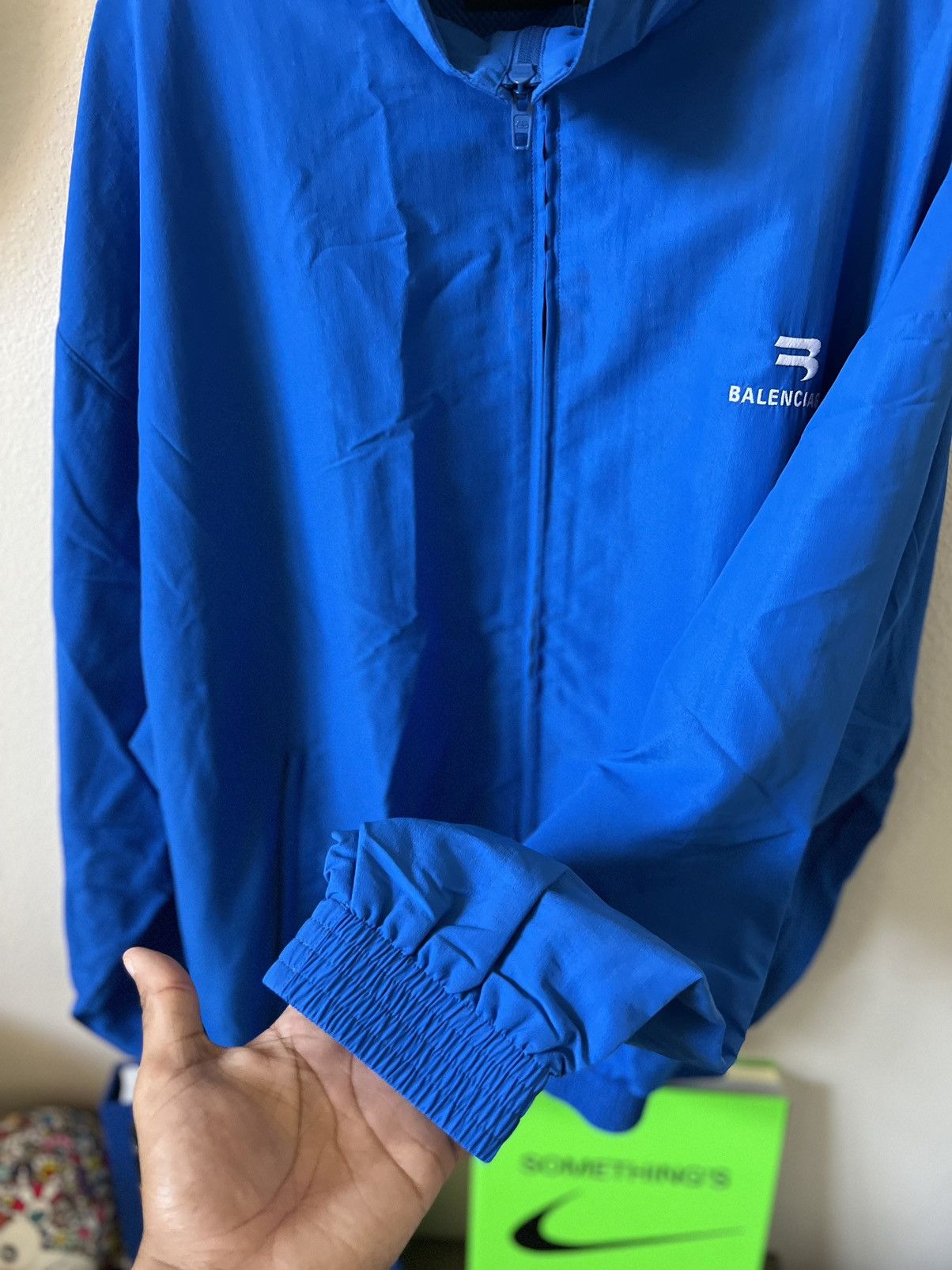 Balenciaga Balenciaga Logo Track Jacket Size US L / EU 52-54 / 3 - 6 Thumbnail