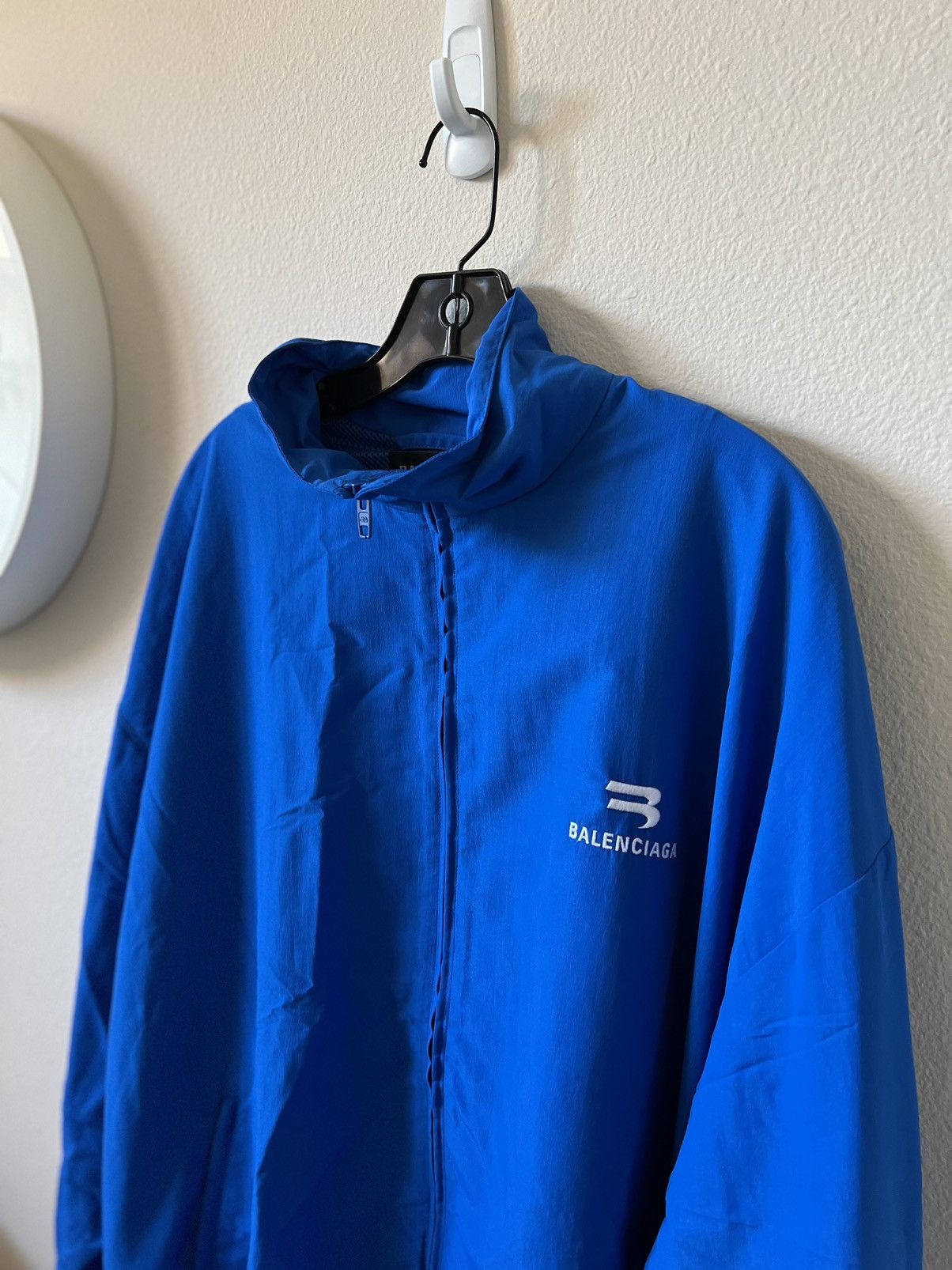 Balenciaga Balenciaga Logo Track Jacket Size US L / EU 52-54 / 3 - 3 Thumbnail