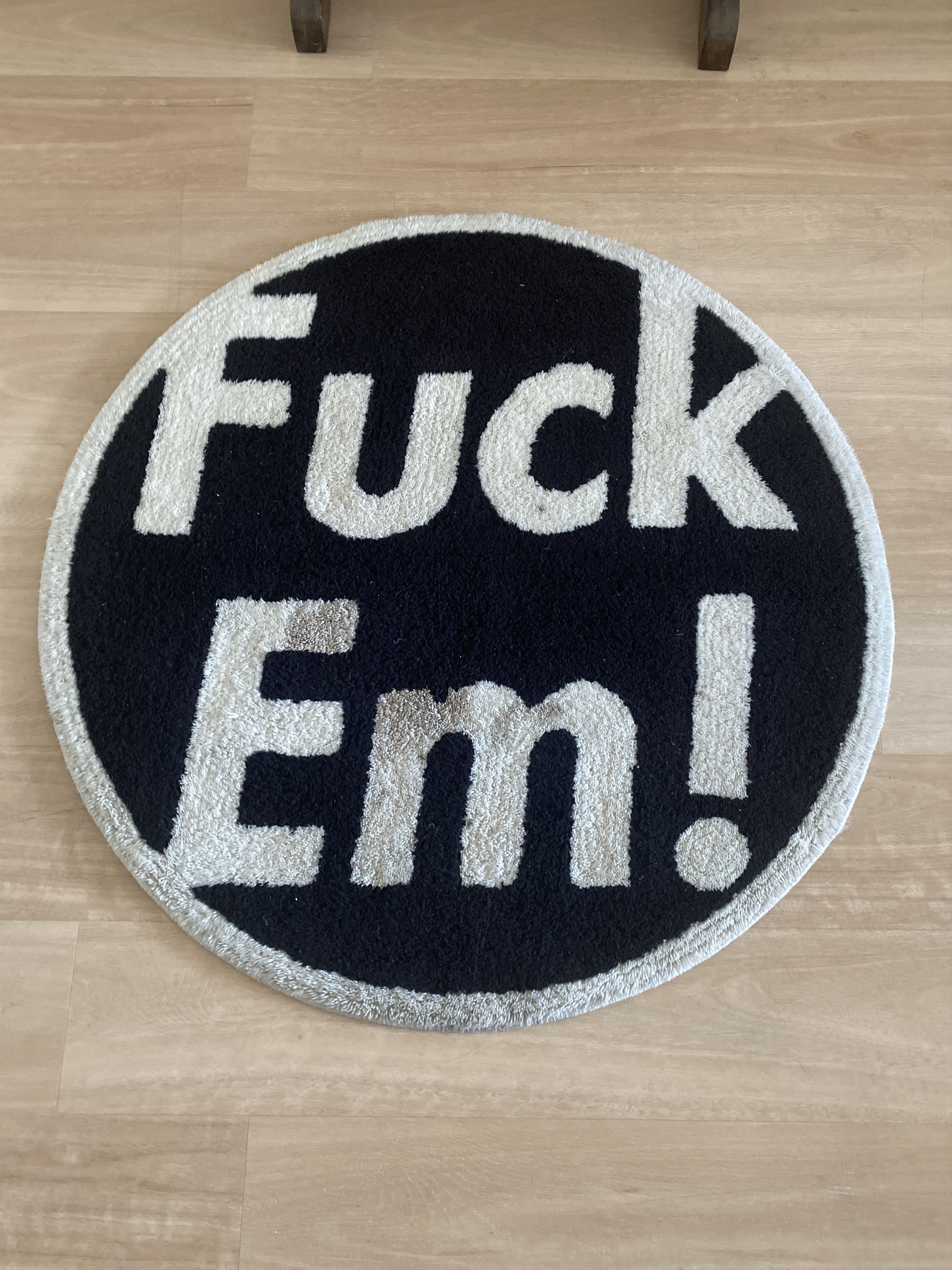 Found a Fuck Em! Rug at my local shoe shop : r/supremeclothing