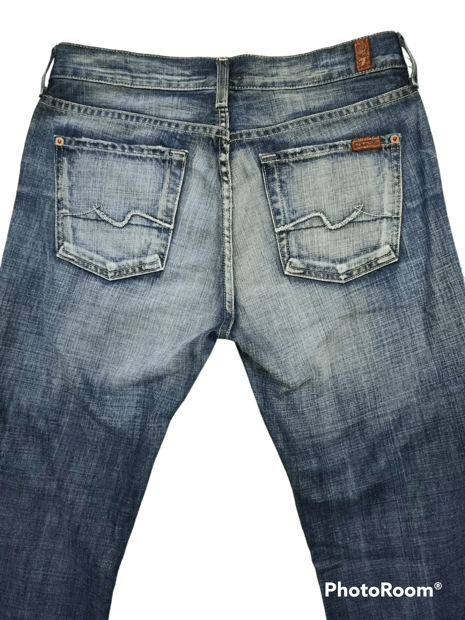 7 For All Mankind 🔥FYE🔥 Made In USA Bootcut Jeans Size US 30 / EU 46 - 4 Thumbnail
