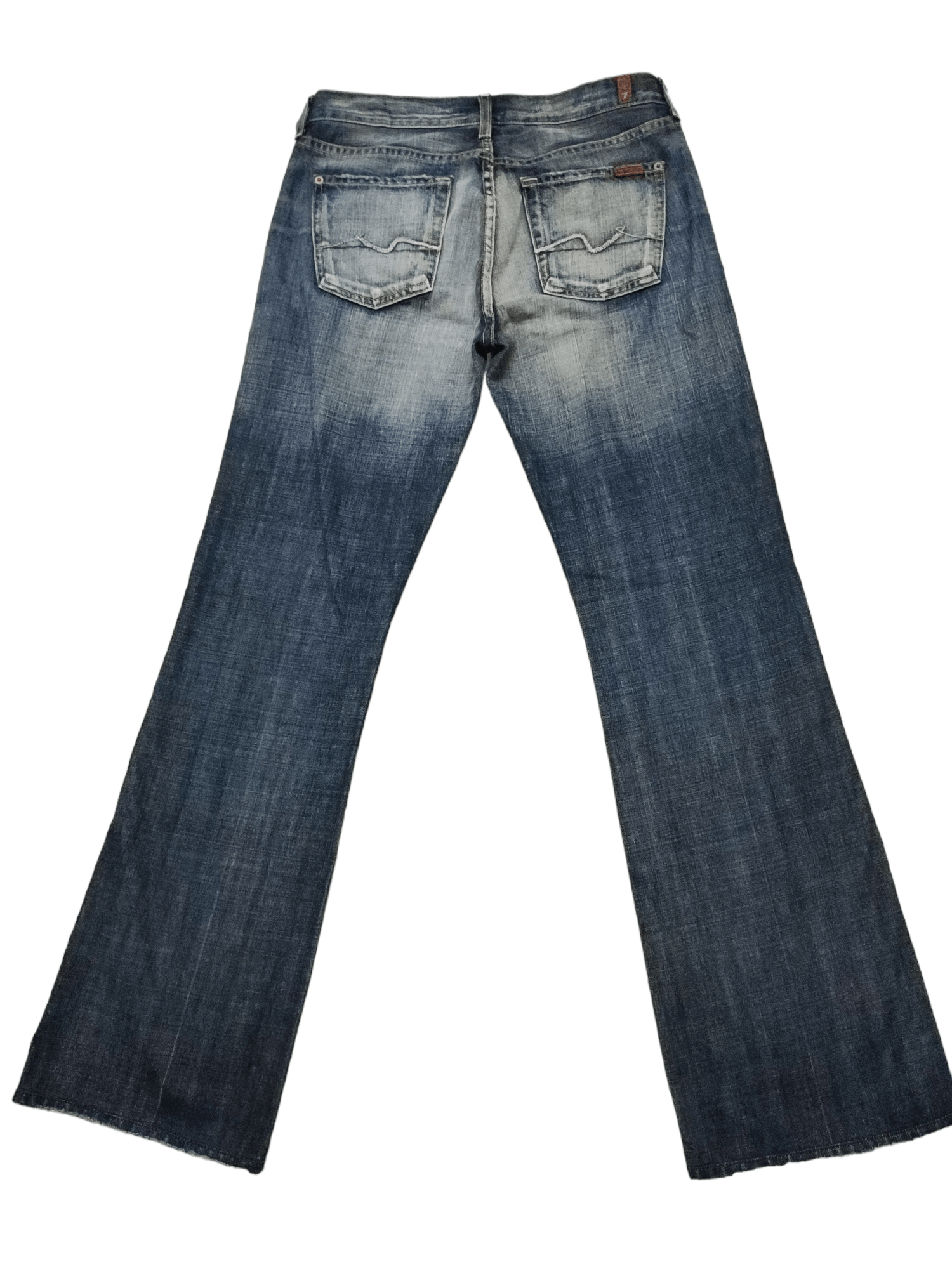 7 For All Mankind 🔥FYE🔥 Made In USA Bootcut Jeans Size US 30 / EU 46 - 2 Thumbnail