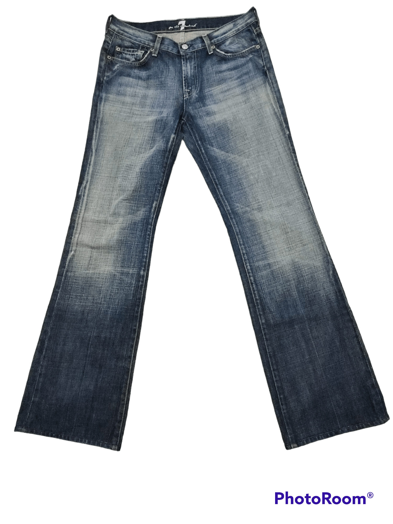 7 For All Mankind 🔥FYE🔥 Made In USA Bootcut Jeans Size US 30 / EU 46 - 1 Thumbnail