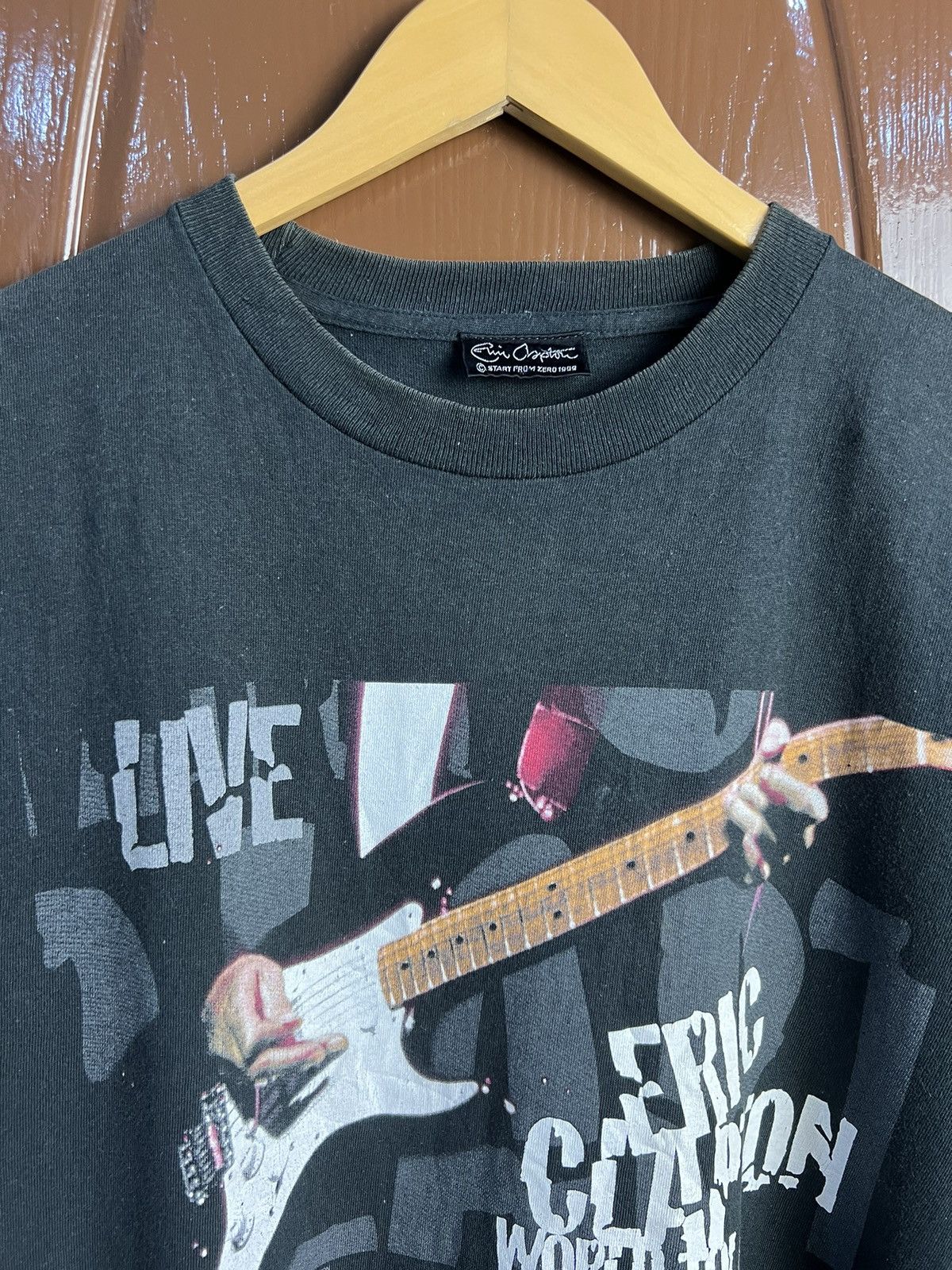 Band Tees 🔥Vintage 99 Eric Clapton Japan Tour Tees Size US M / EU 48-50 / 2 - 7 Thumbnail