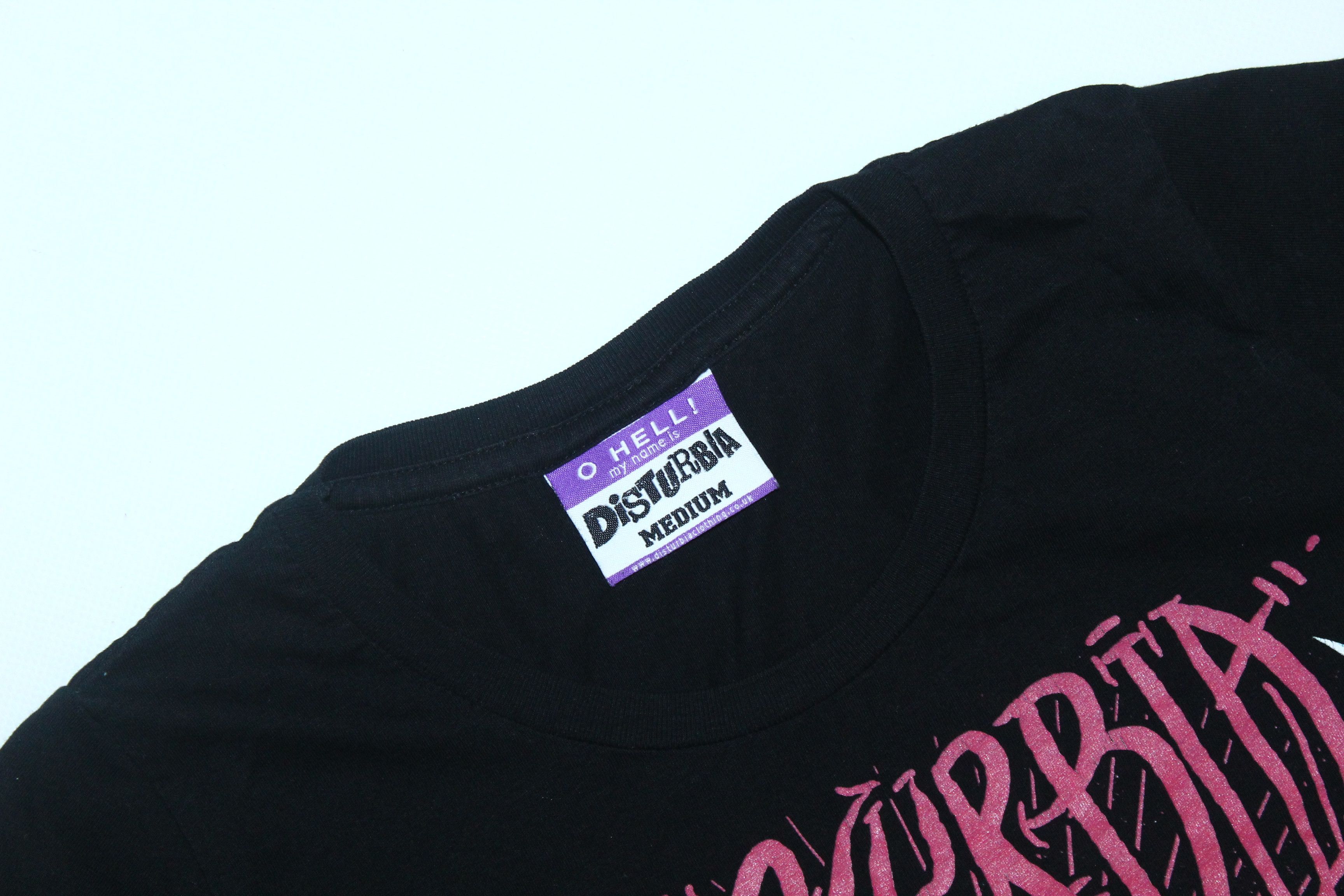 Disturbia Y2K Disturbia graphic t-shirt. Bring Me The Horizon style. Size S / US 4 / IT 40 - 5 Thumbnail