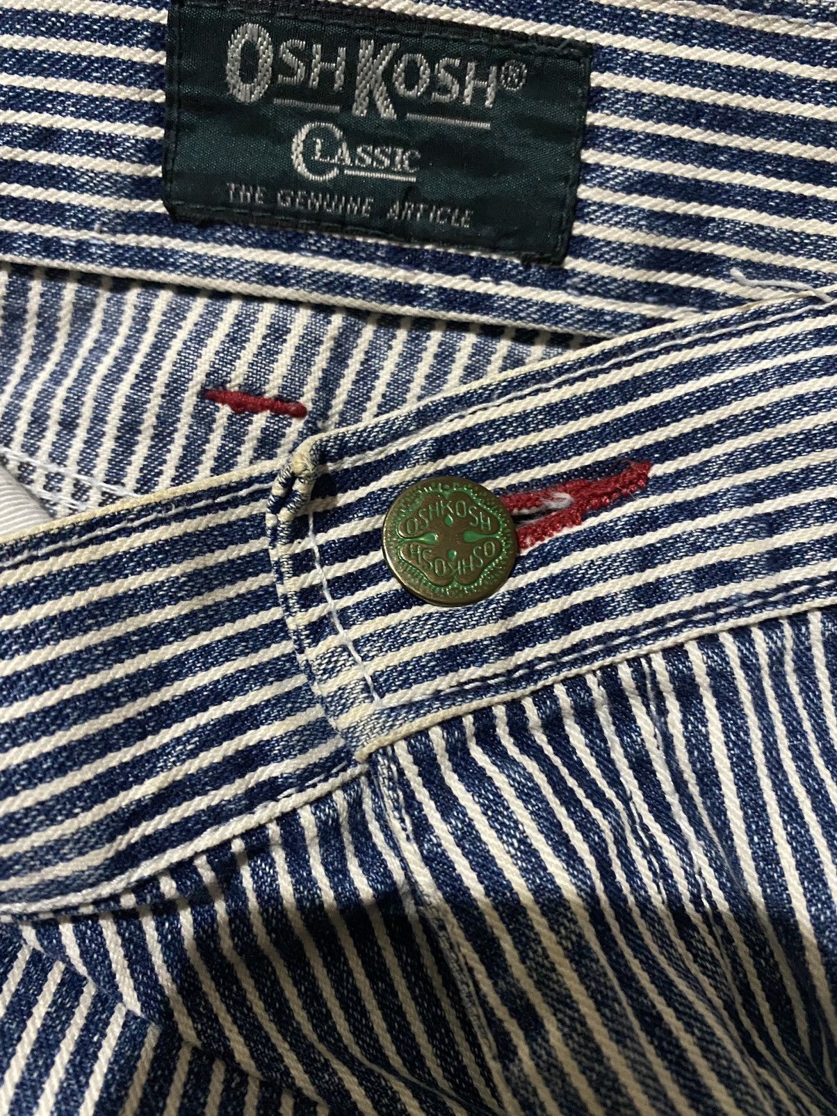 Oshkosh 💥Vintage Oshkosh Hickory Carpenter Pant Size US 32 / EU 48 - 6 Thumbnail