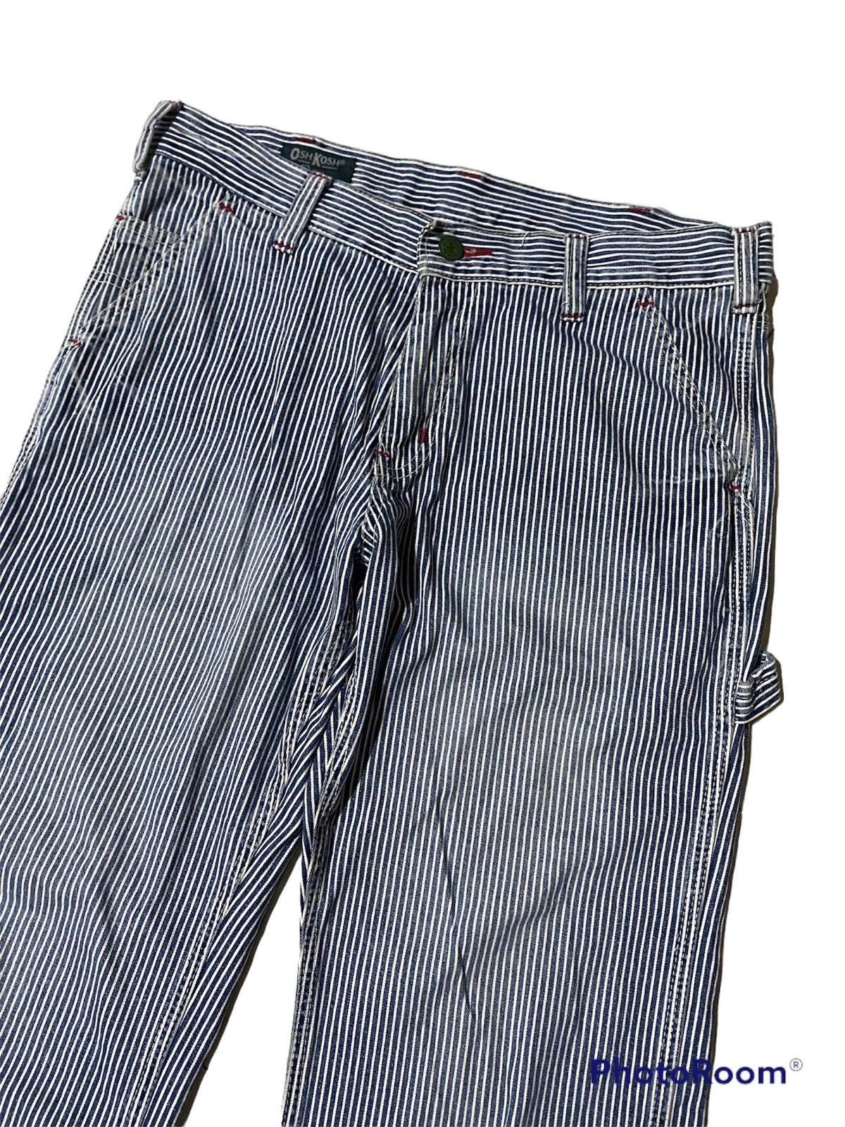 Oshkosh 💥Vintage Oshkosh Hickory Carpenter Pant Size US 32 / EU 48 - 5 Thumbnail