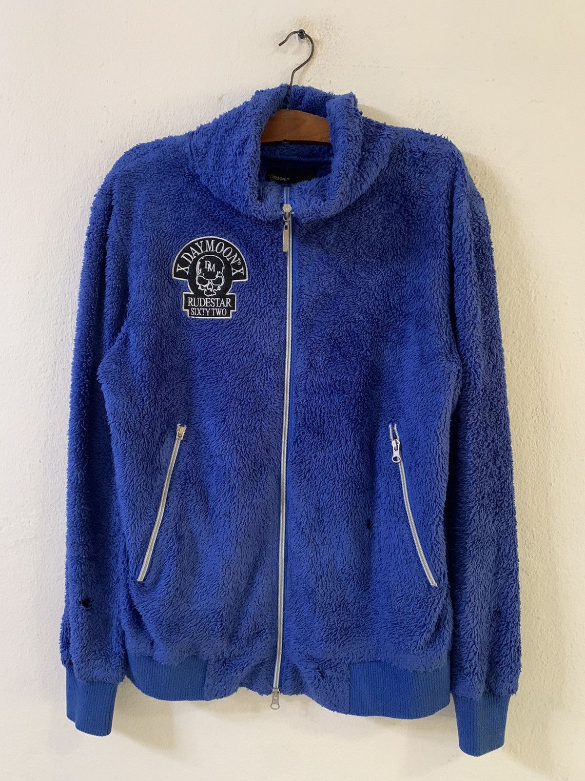 Japanese Brand Day Moon Skull Fleece Jacket Size US M / EU 48-50 / 2 - 6 Thumbnail