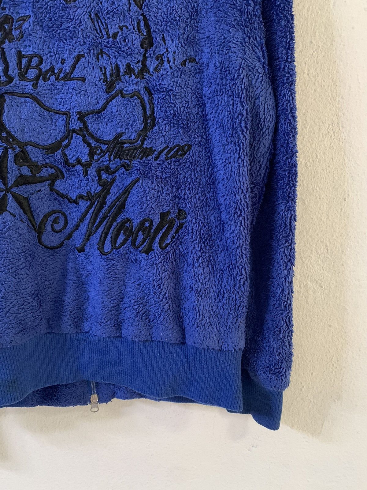 Japanese Brand Day Moon Skull Fleece Jacket Size US M / EU 48-50 / 2 - 2 Thumbnail