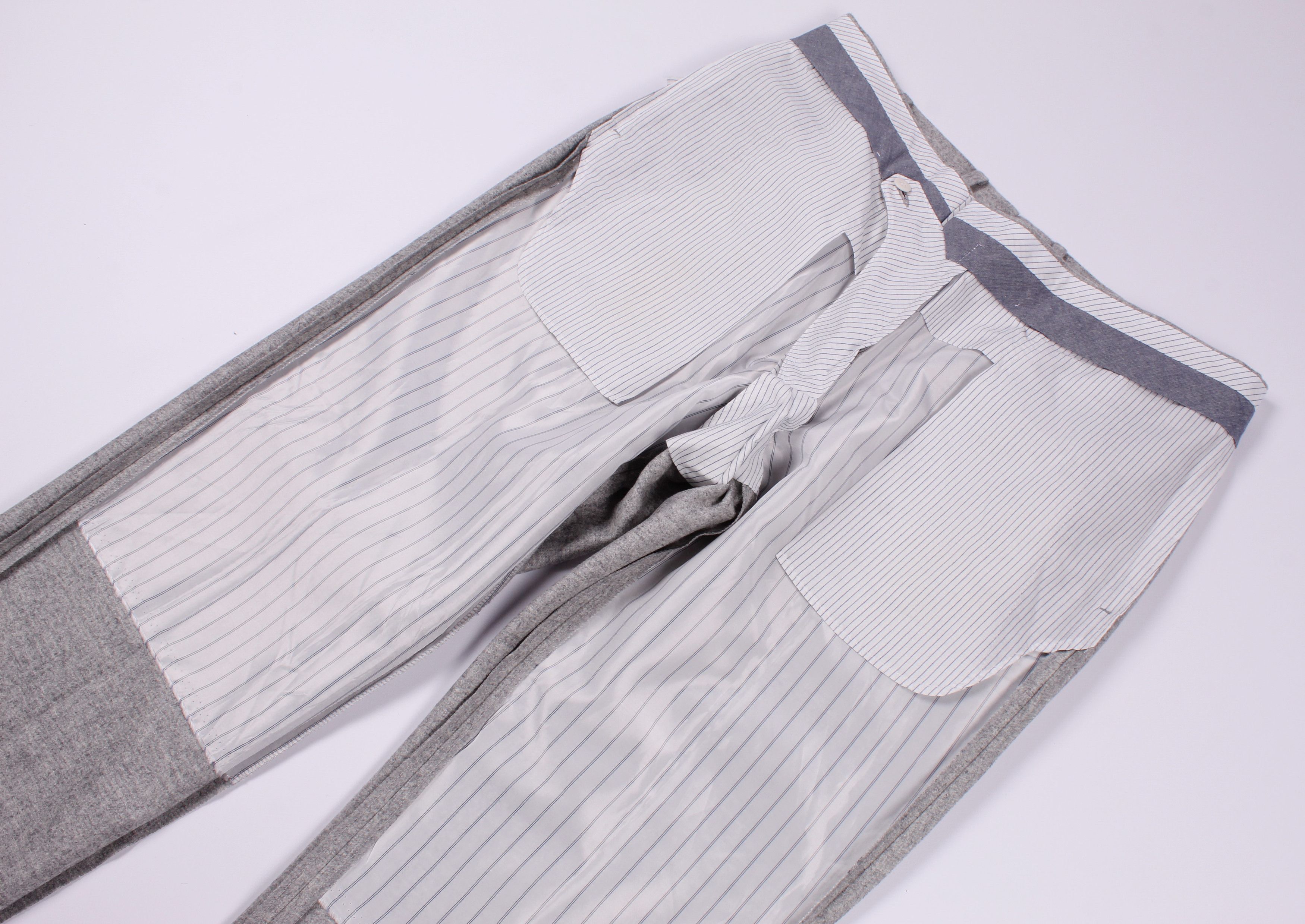 Suitsupply × Vitale Barberis Canonico Suitsupply Wool Soho Slim Pants Trousers Size US 36 / EU 52 - 8 Thumbnail