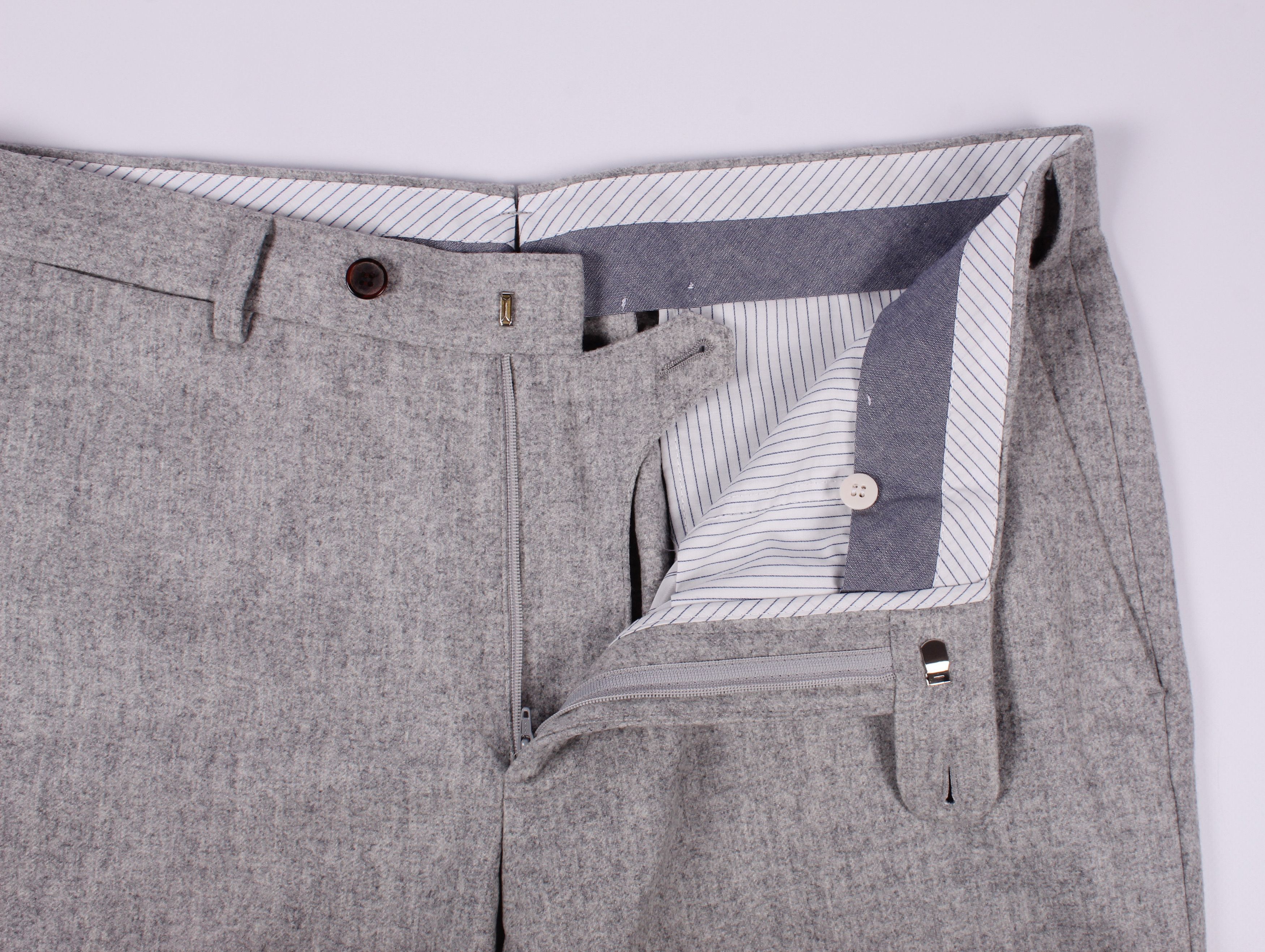 Suitsupply × Vitale Barberis Canonico Suitsupply Wool Soho Slim Pants Trousers Size US 36 / EU 52 - 4 Thumbnail