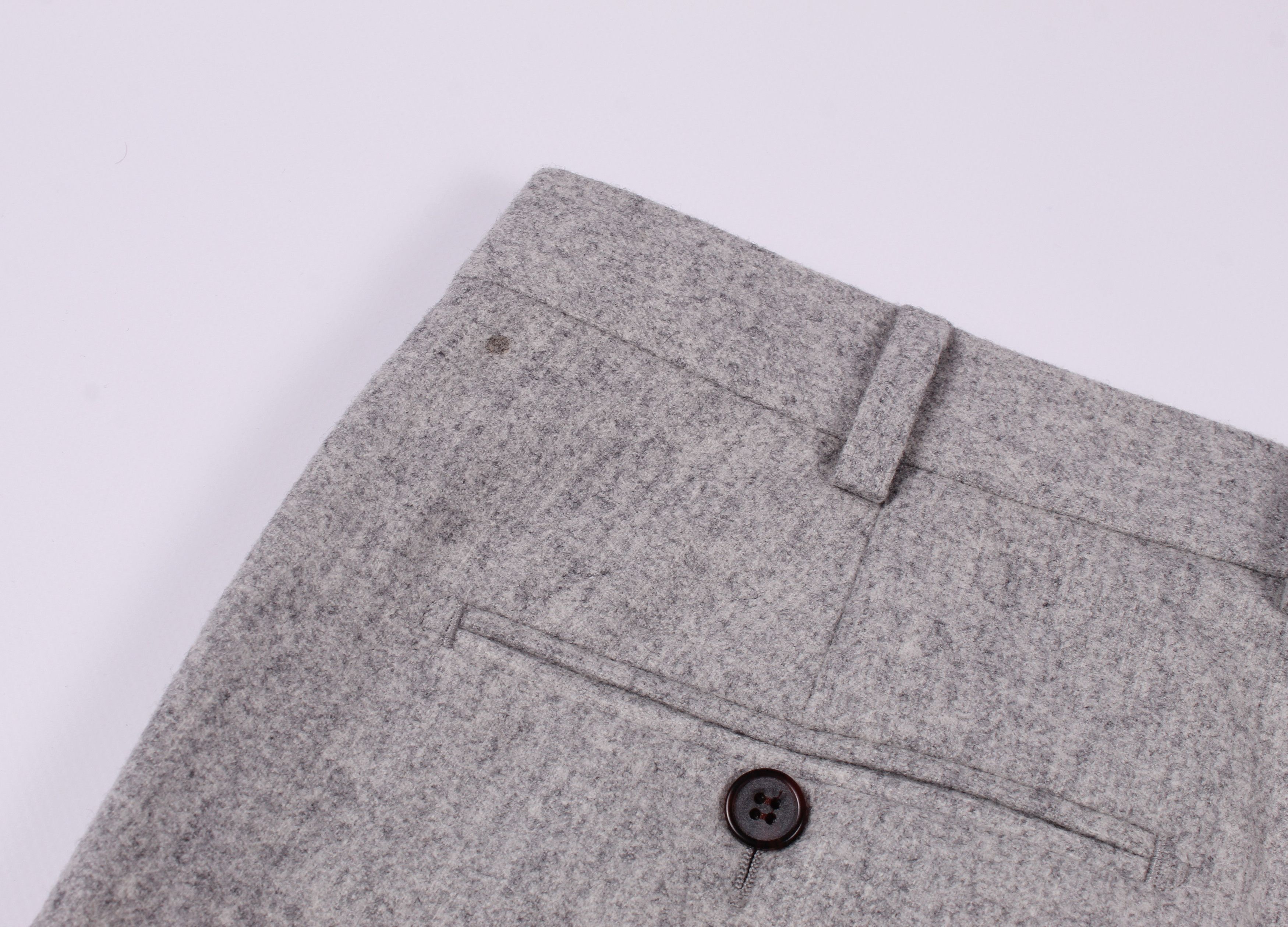 Suitsupply × Vitale Barberis Canonico Suitsupply Wool Soho Slim Pants Trousers Size US 36 / EU 52 - 11 Thumbnail