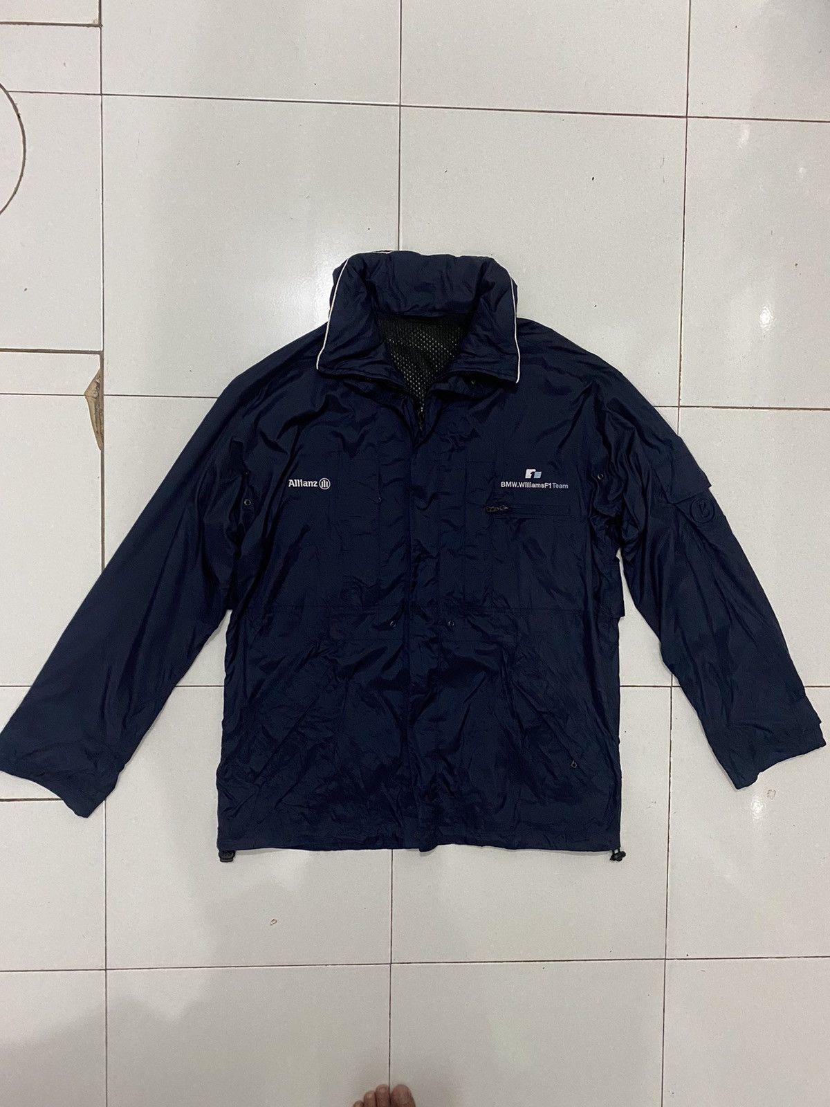 Formula 1 🔥Vintage🔥 BMW William F1 Team Waterproof Jacket Size US L / EU 52-54 / 3 - 3 Thumbnail