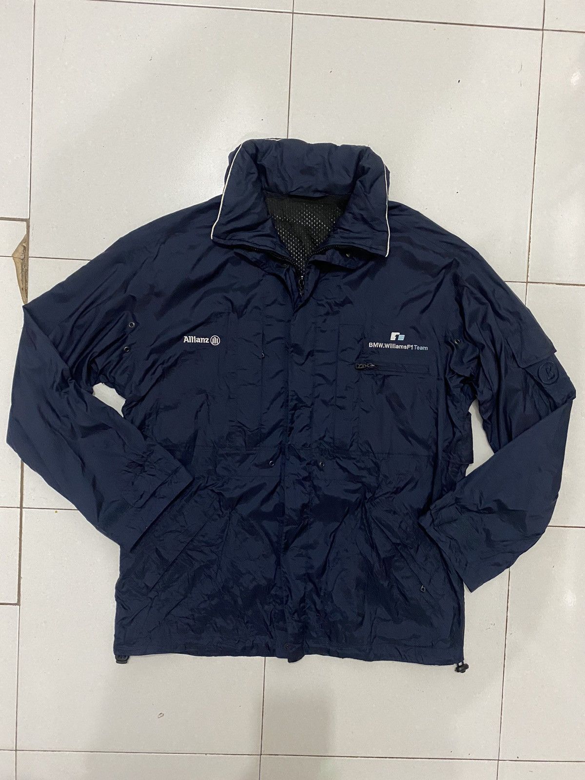 Formula 1 🔥Vintage🔥 BMW William F1 Team Waterproof Jacket Size US L / EU 52-54 / 3 - 2 Thumbnail