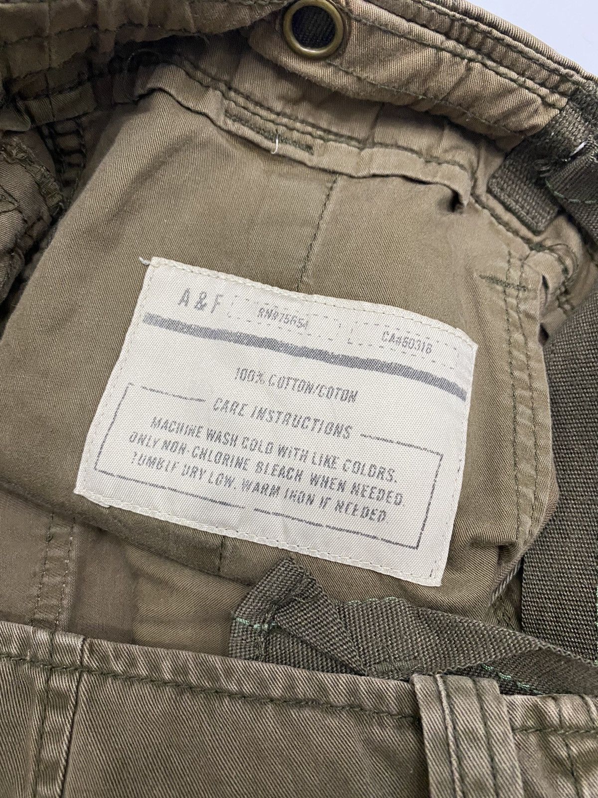 Abercrombie & Fitch RARE🔥Vintage Abercrombie and Fitch Military Cargo Pants Size US 36 / EU 52 - 8 Thumbnail