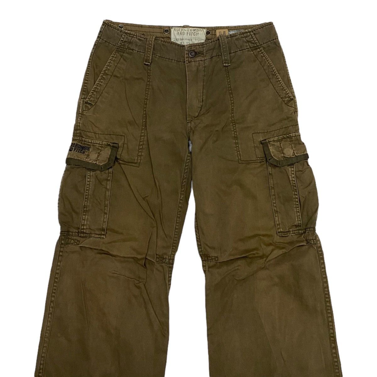 Abercrombie & Fitch RARE🔥Vintage Abercrombie and Fitch Military Cargo Pants Size US 36 / EU 52 - 3 Thumbnail