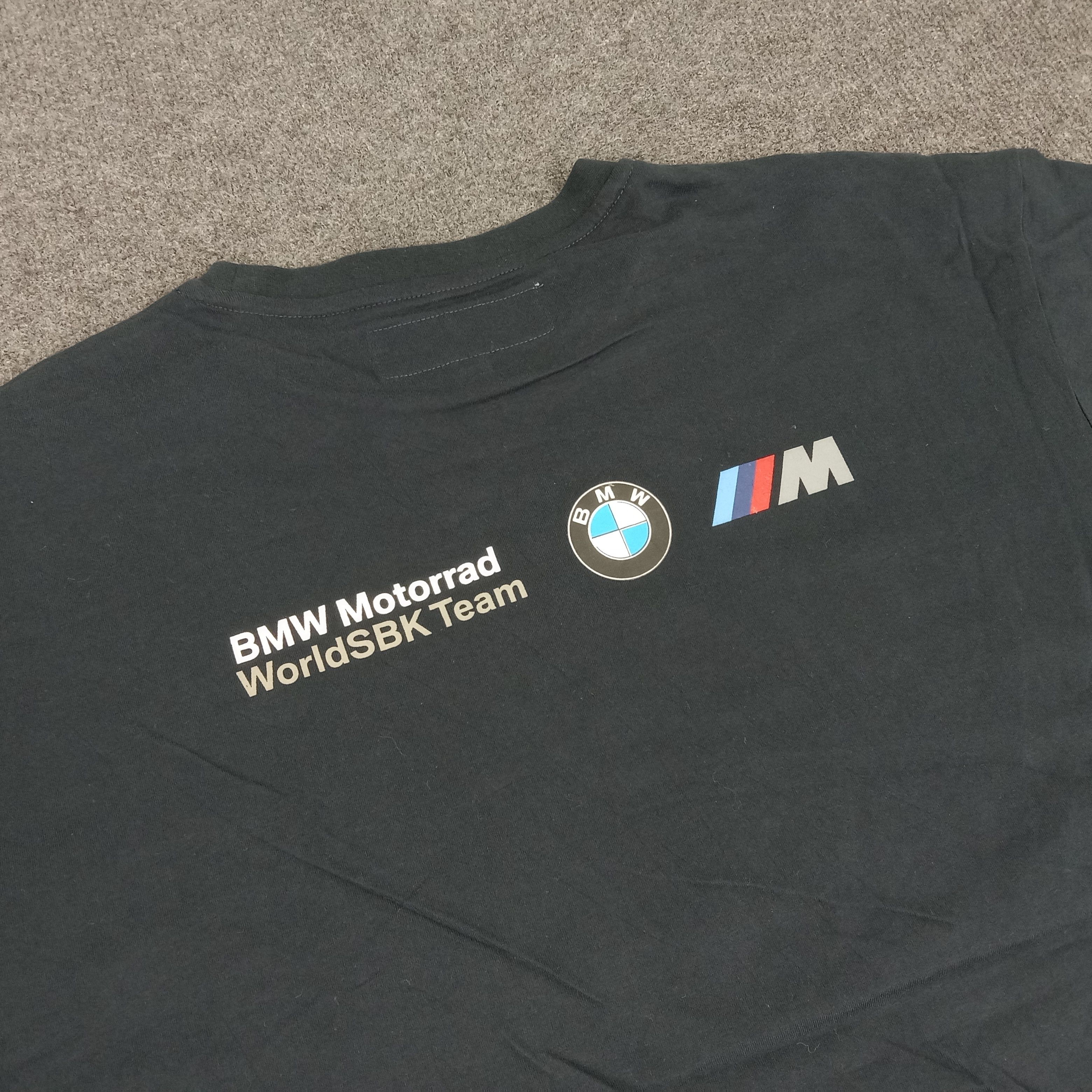 BMW × Vintage BMW Motorrad WorldSBK Racing Team Tshirt Size US XXL / EU 58 / 5 - 4 Thumbnail