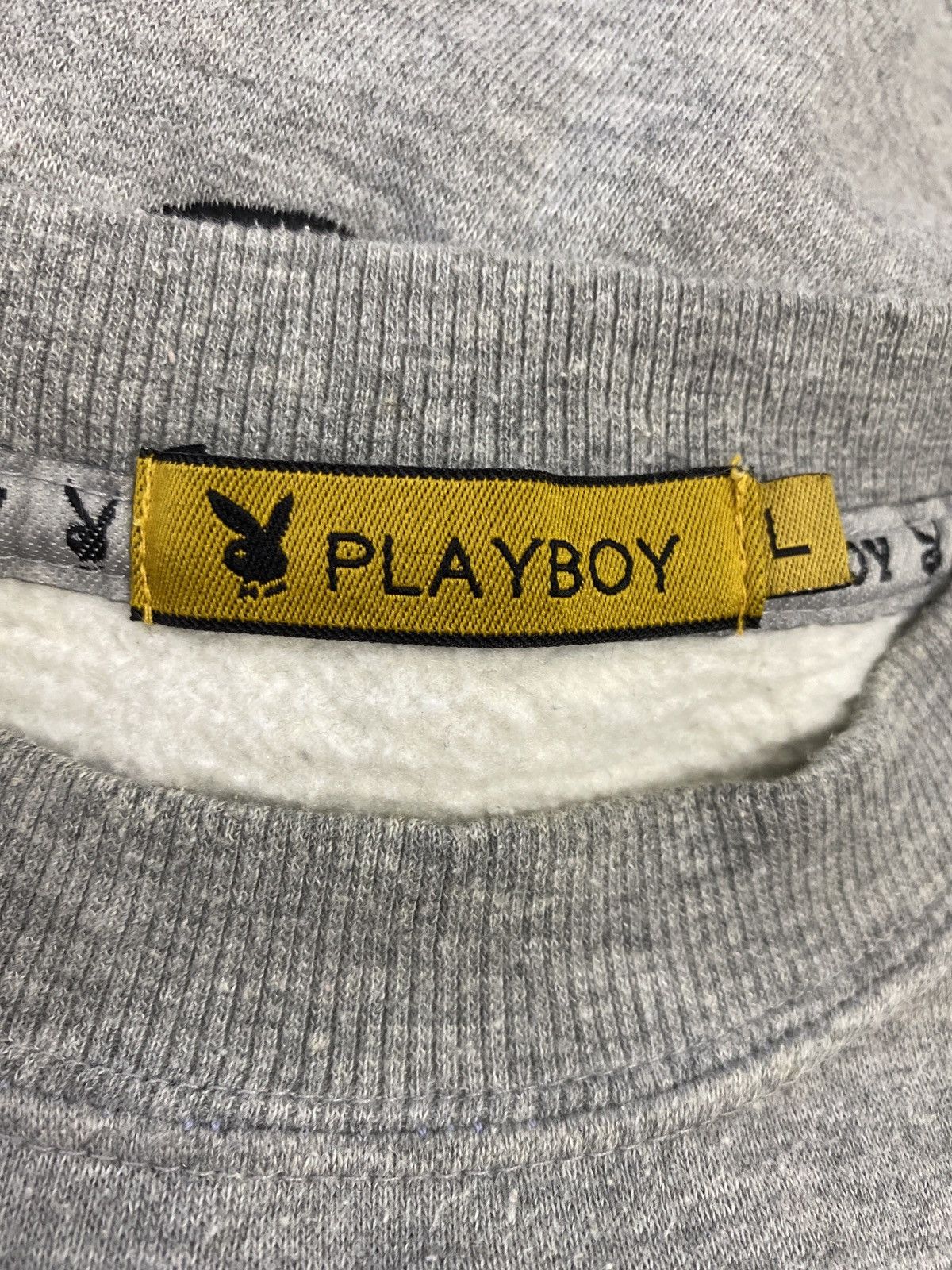 Playboy × Vintage Vintage playboy big logo sweatshirt Size US L / EU 52-54 / 3 - 7 Thumbnail