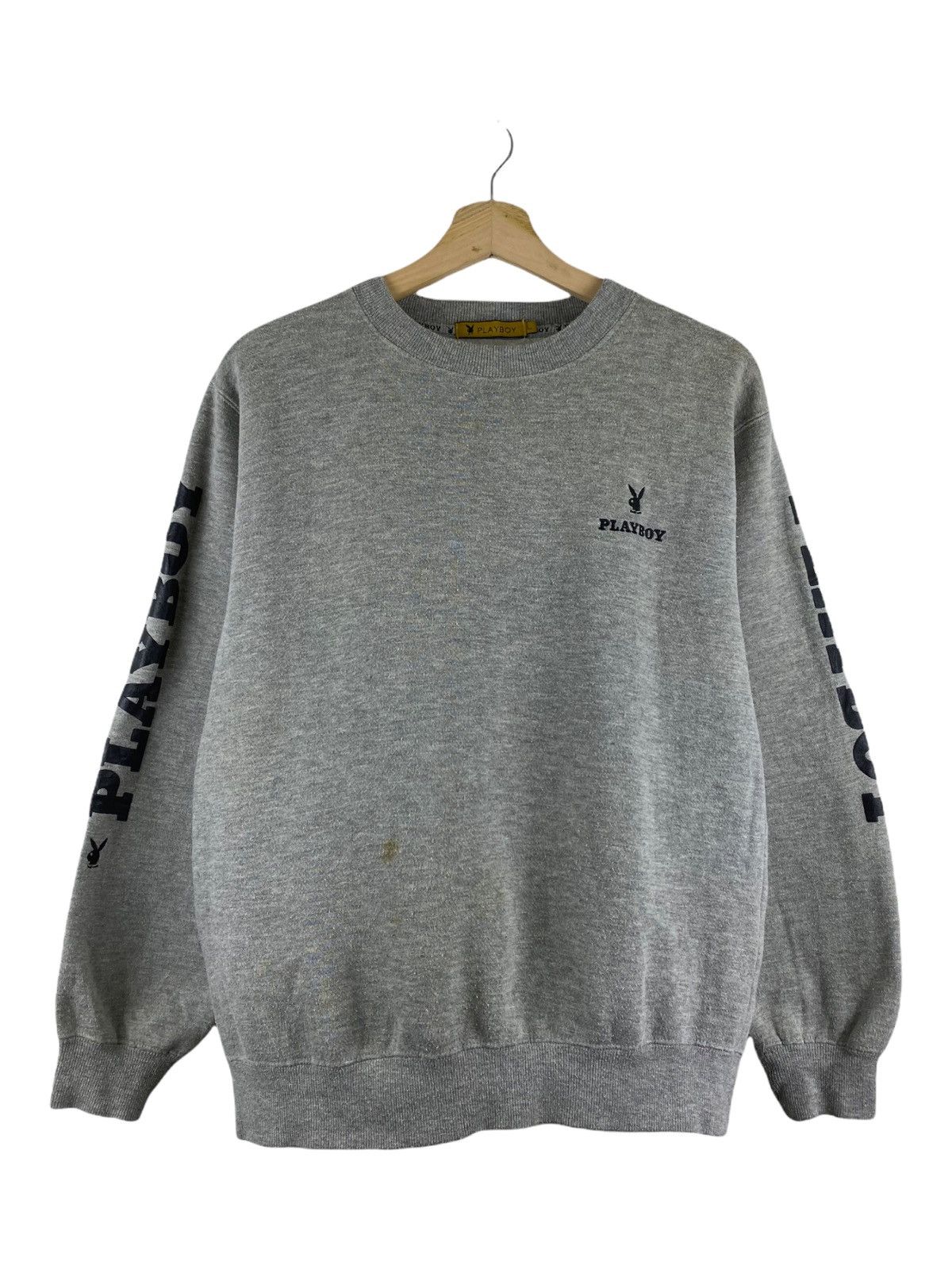 Playboy × Vintage Vintage playboy big logo sweatshirt Size US L / EU 52-54 / 3 - 3 Thumbnail