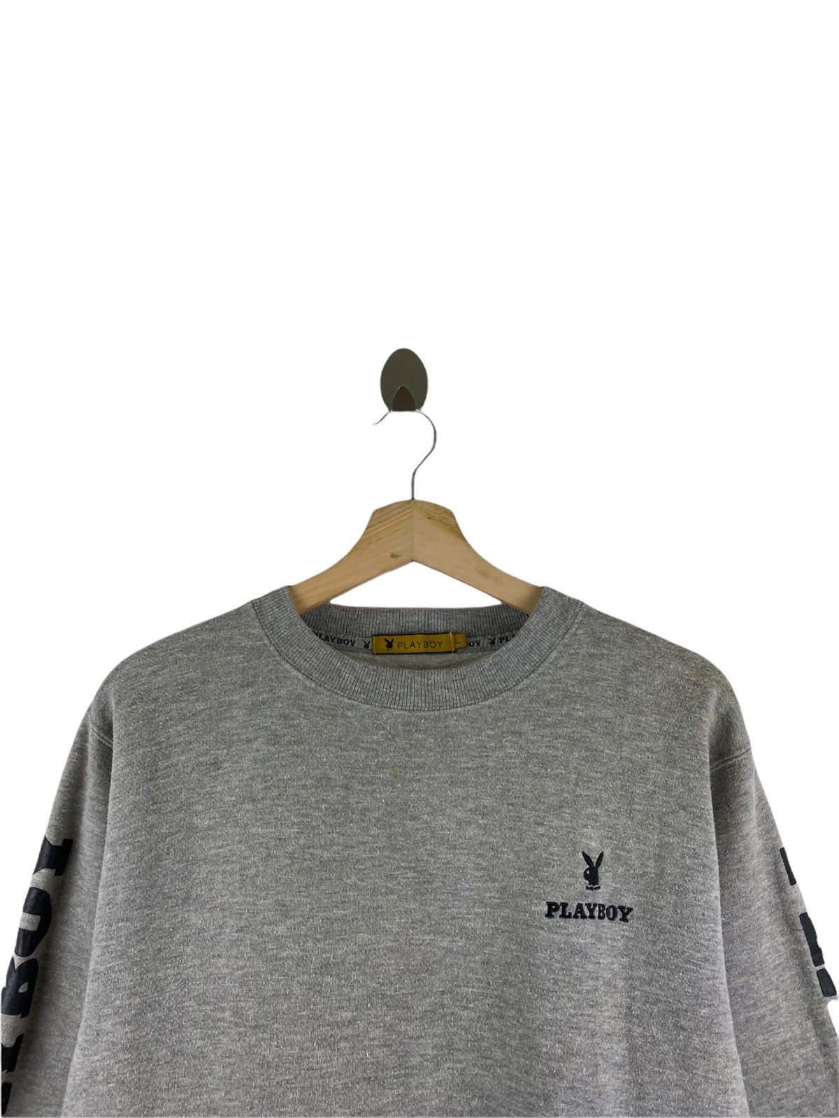 Playboy × Vintage Vintage playboy big logo sweatshirt Size US L / EU 52-54 / 3 - 4 Thumbnail