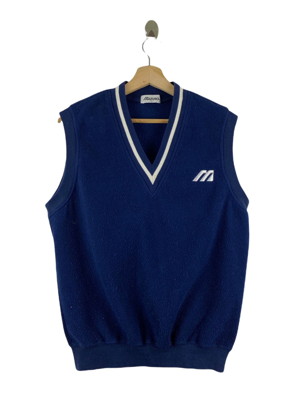 Mizuno VINTAGE MIZUNO V NECK VEST Size US M / EU 48-50 / 2 - 1 Thumbnail