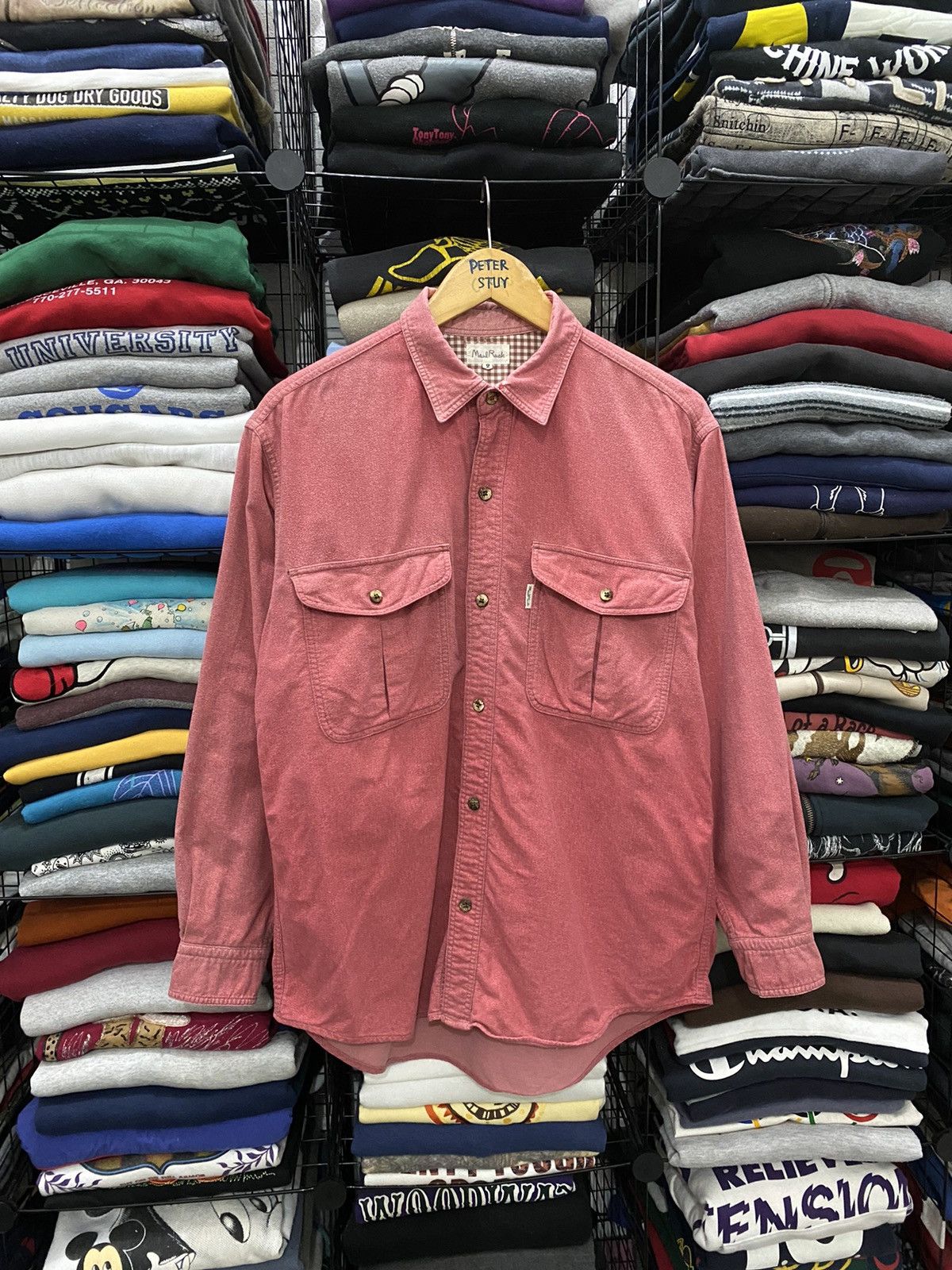 Japanese Brand × Vintage Vintage Maul Ruck Button Shirt Size US L / EU 52-54 / 3 - 1 Thumbnail