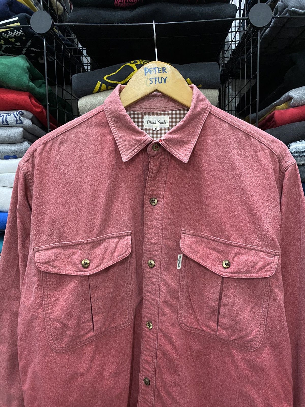 Japanese Brand × Vintage Vintage Maul Ruck Button Shirt Size US L / EU 52-54 / 3 - 3 Thumbnail