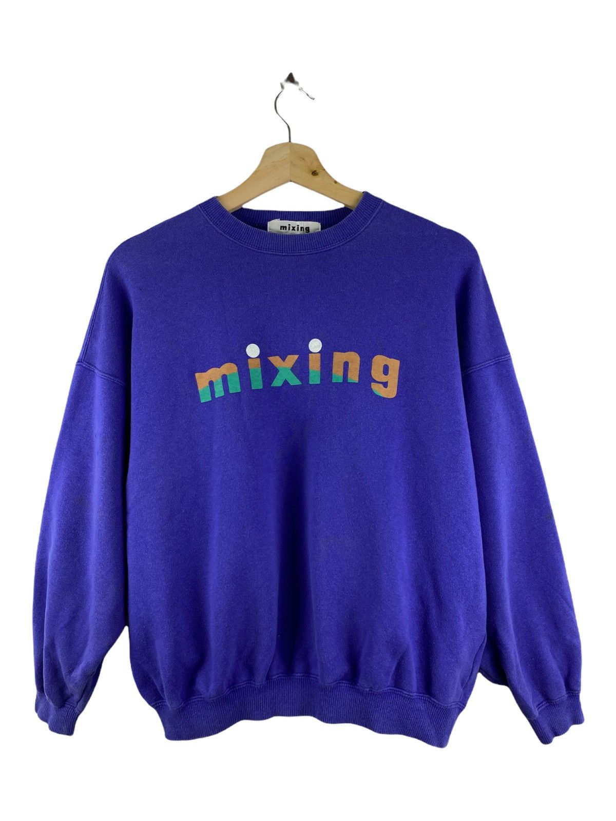Japanese Brand × Vintage Vintage mixing logo sweatshirt Size US M / EU 48-50 / 2 - 1 Thumbnail