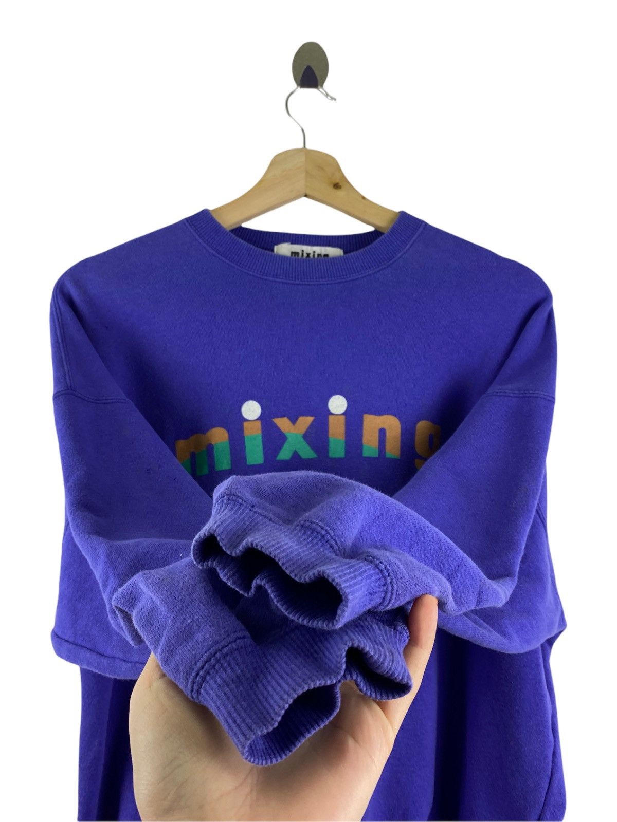 Japanese Brand × Vintage Vintage mixing logo sweatshirt Size US M / EU 48-50 / 2 - 3 Thumbnail