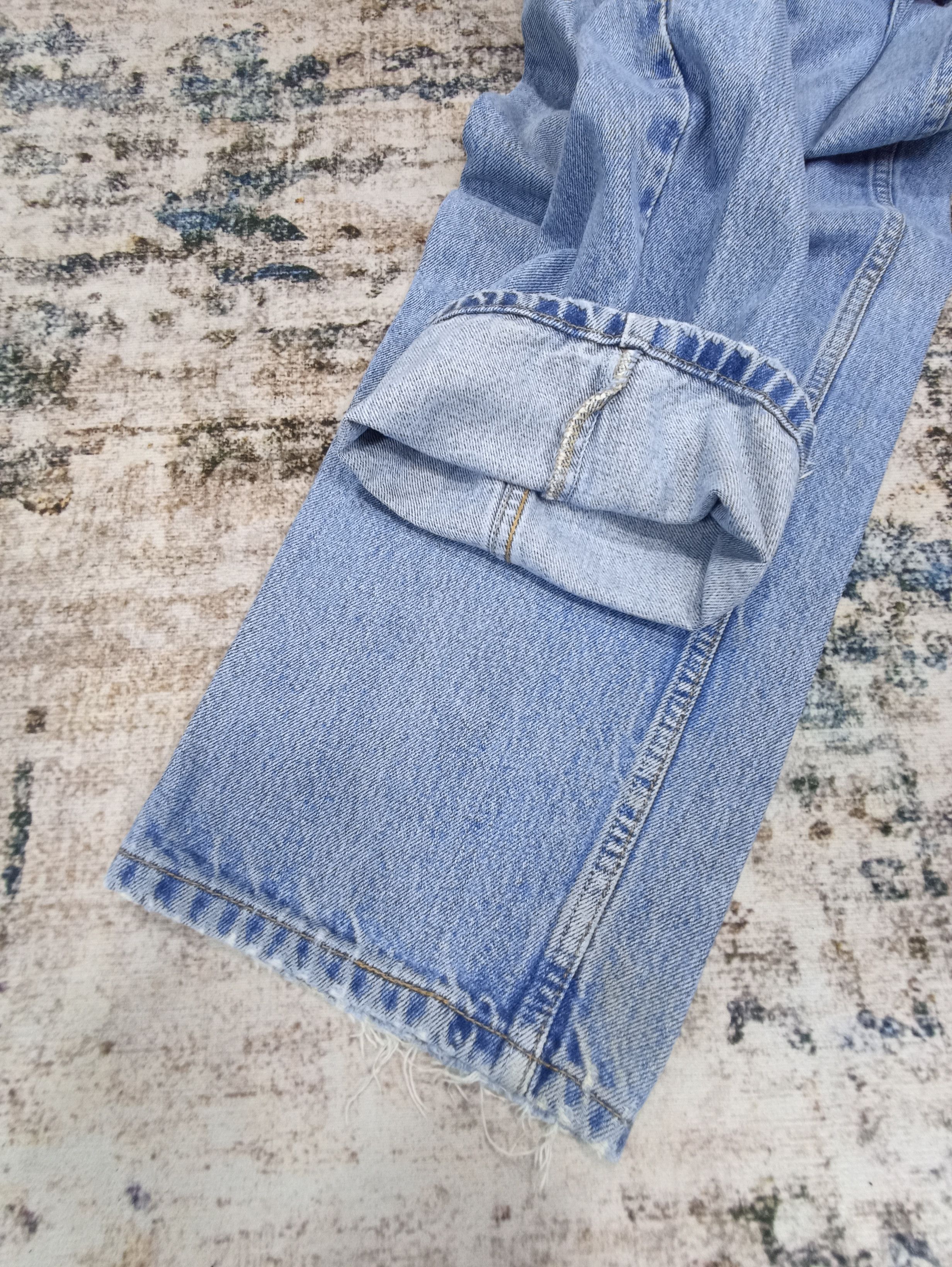 Jean × Levi's × Vintage 90s Vintage Levi's 550 Blue Wash Jeans - J106 Size US 36 / EU 52 - 6 Thumbnail