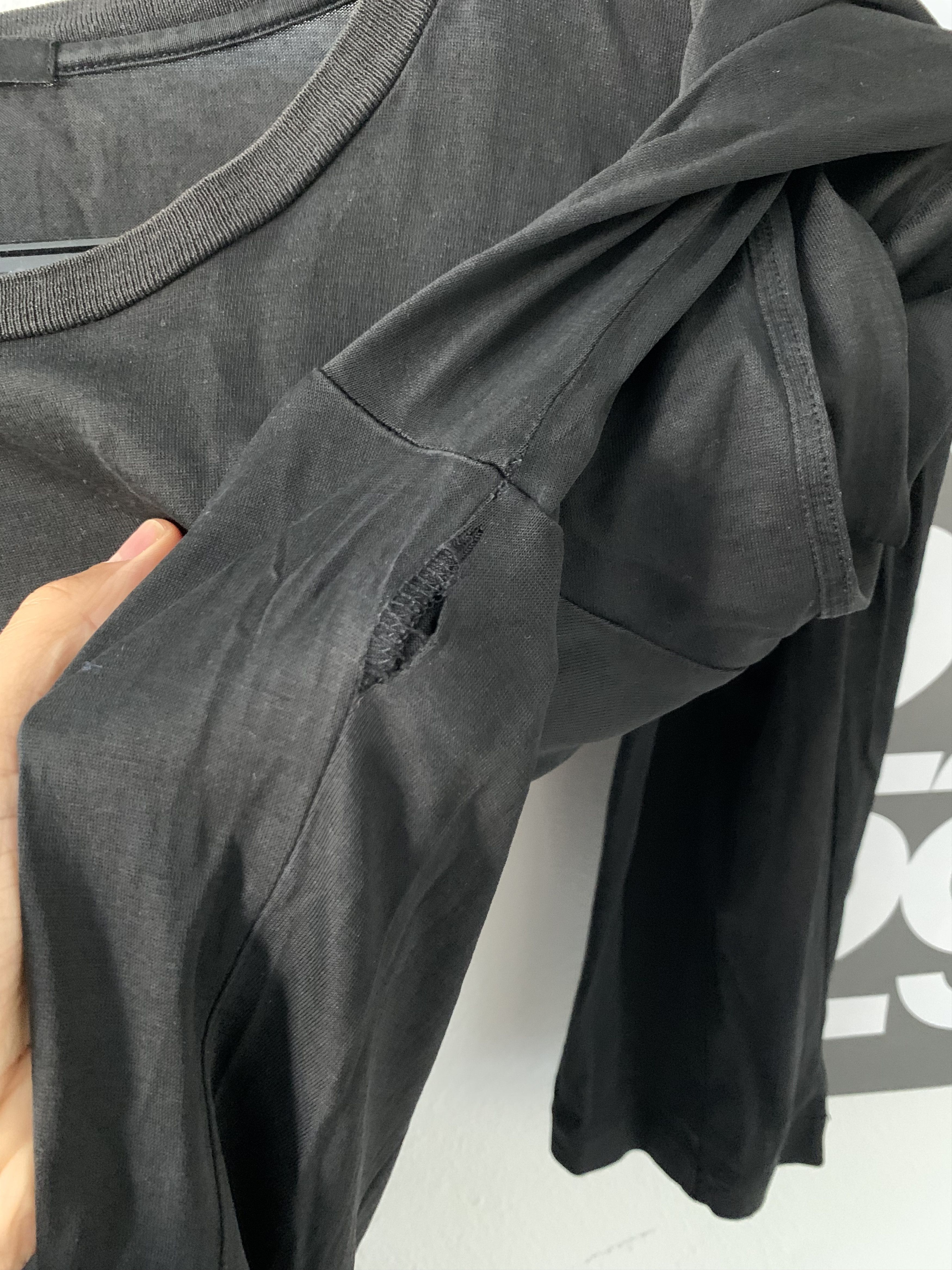 Helmut Lang Archive Mercerized LS Elbow Cut Out Size US XS / EU 42 / 0 - 6 Thumbnail