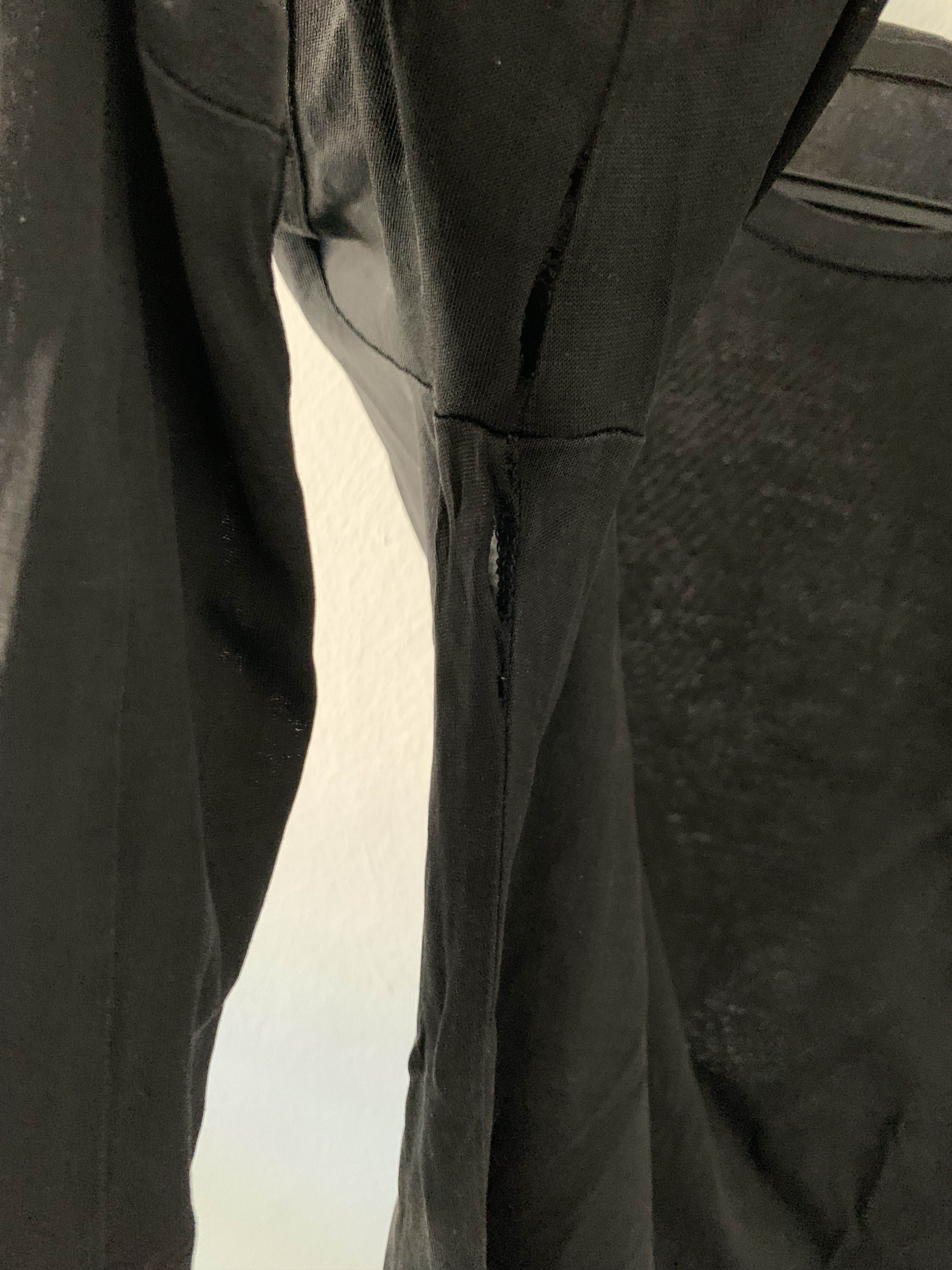 Helmut Lang Archive Mercerized LS Elbow Cut Out | Grailed
