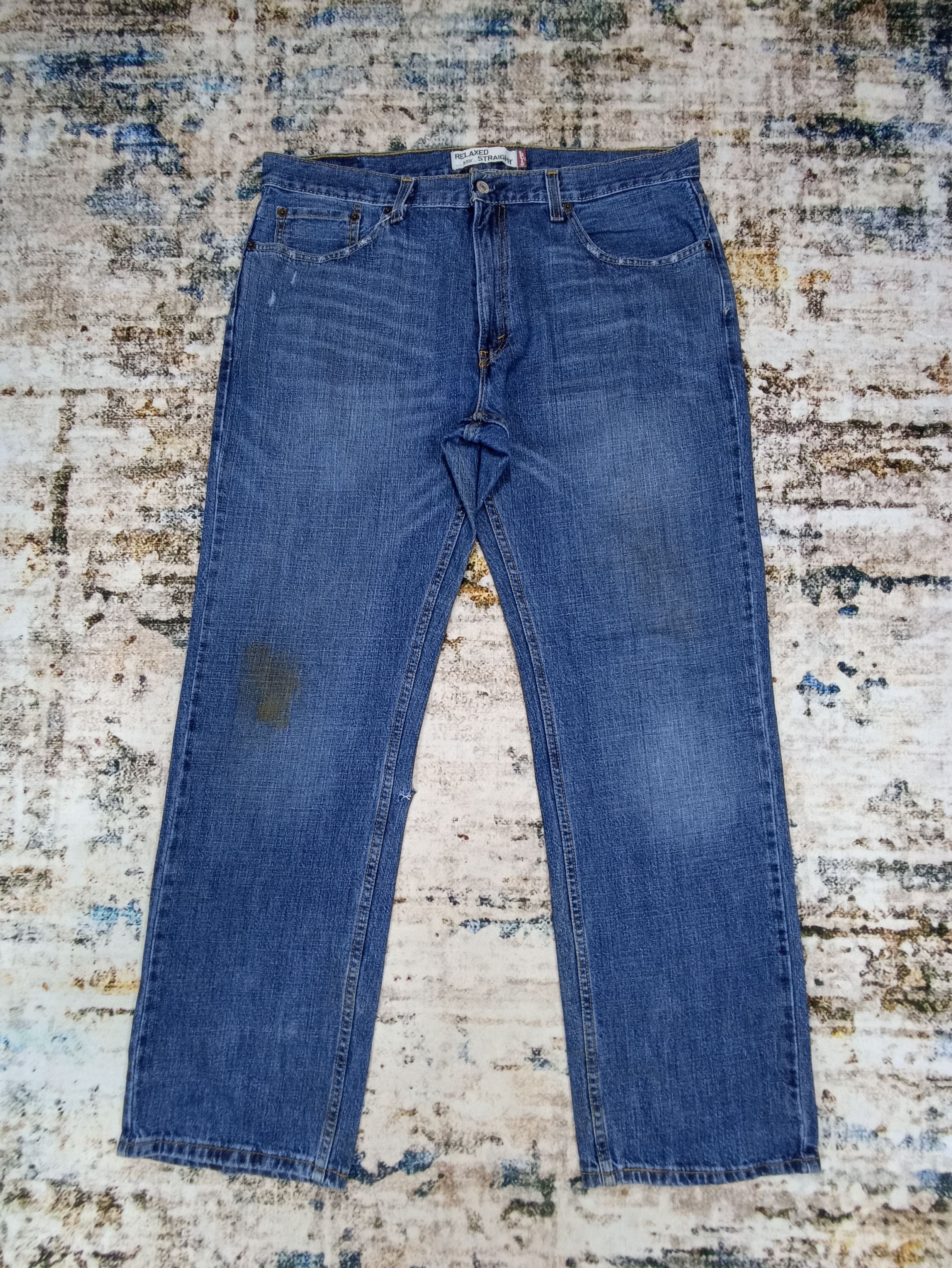 Jean × Levi's × Vintage Vintage Levis 559 Blue Jeans - J105 Size US 39 - 1 Thumbnail