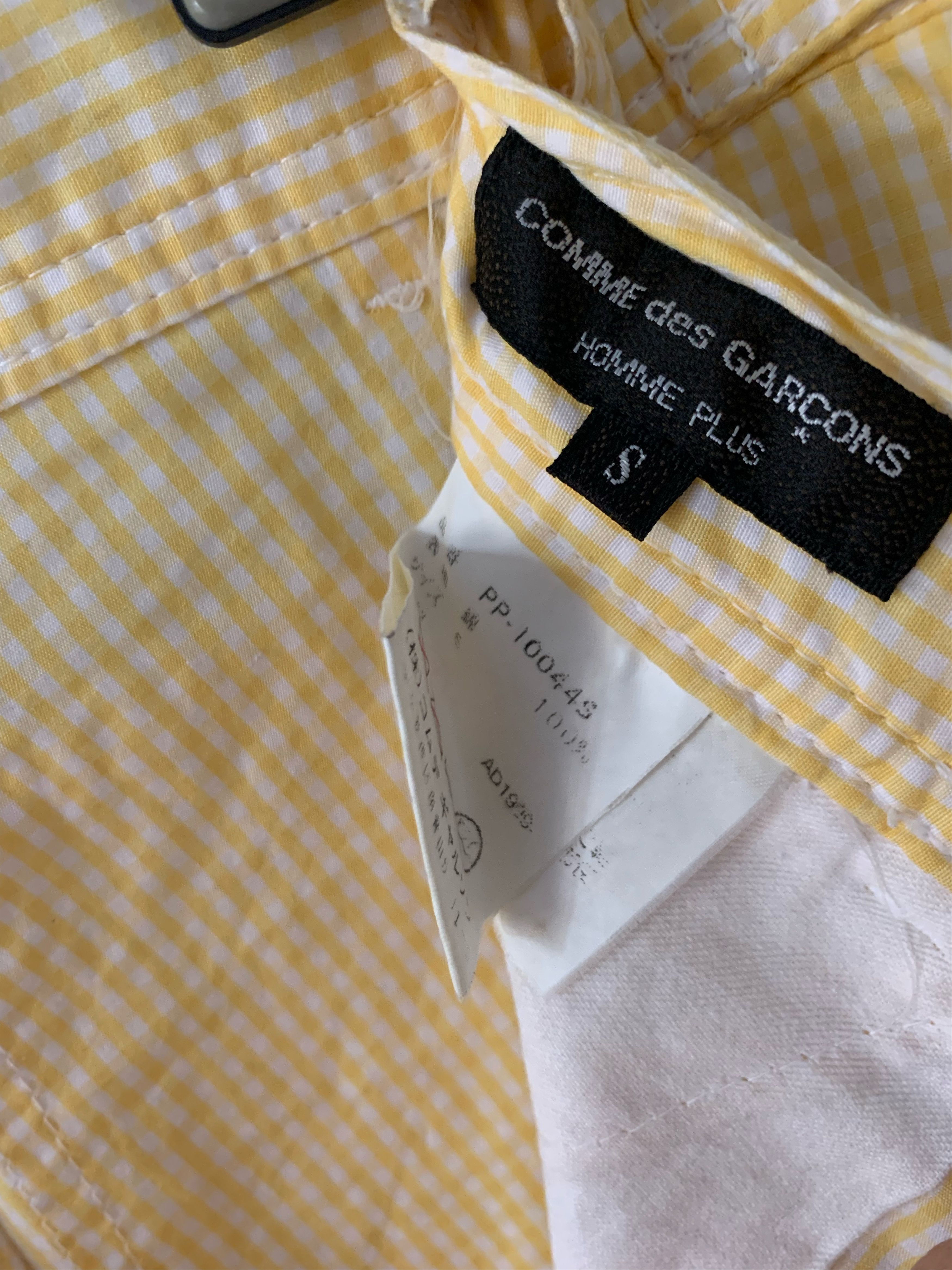 Comme des Garcons Homme Plus SS99 Gingham Trousers Size US 32 / EU 48 - 4 Thumbnail
