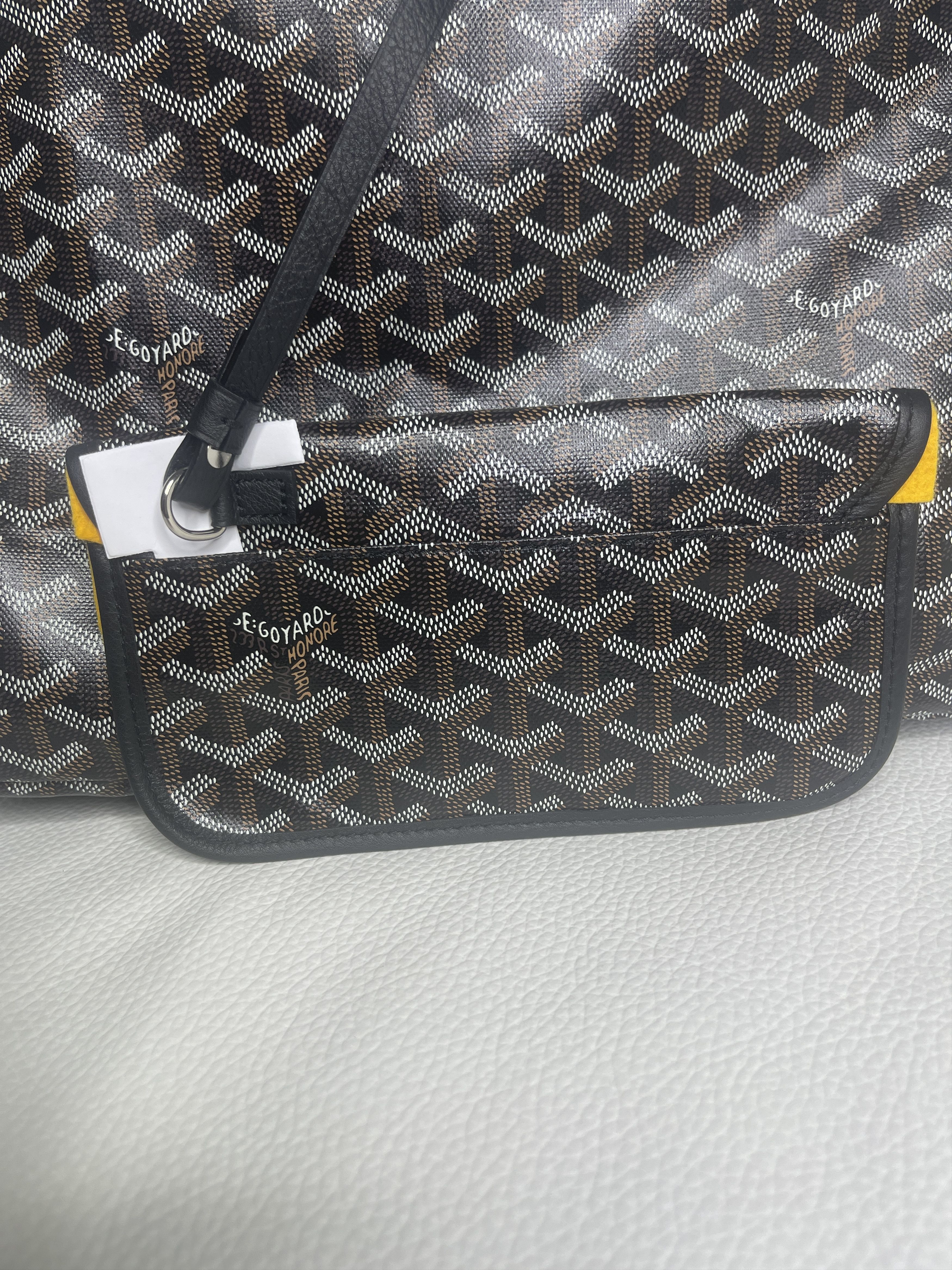 Goyard New Goyard Classic Black Saint Louis PM Reversible Tote Size ONE SIZE - 6 Thumbnail
