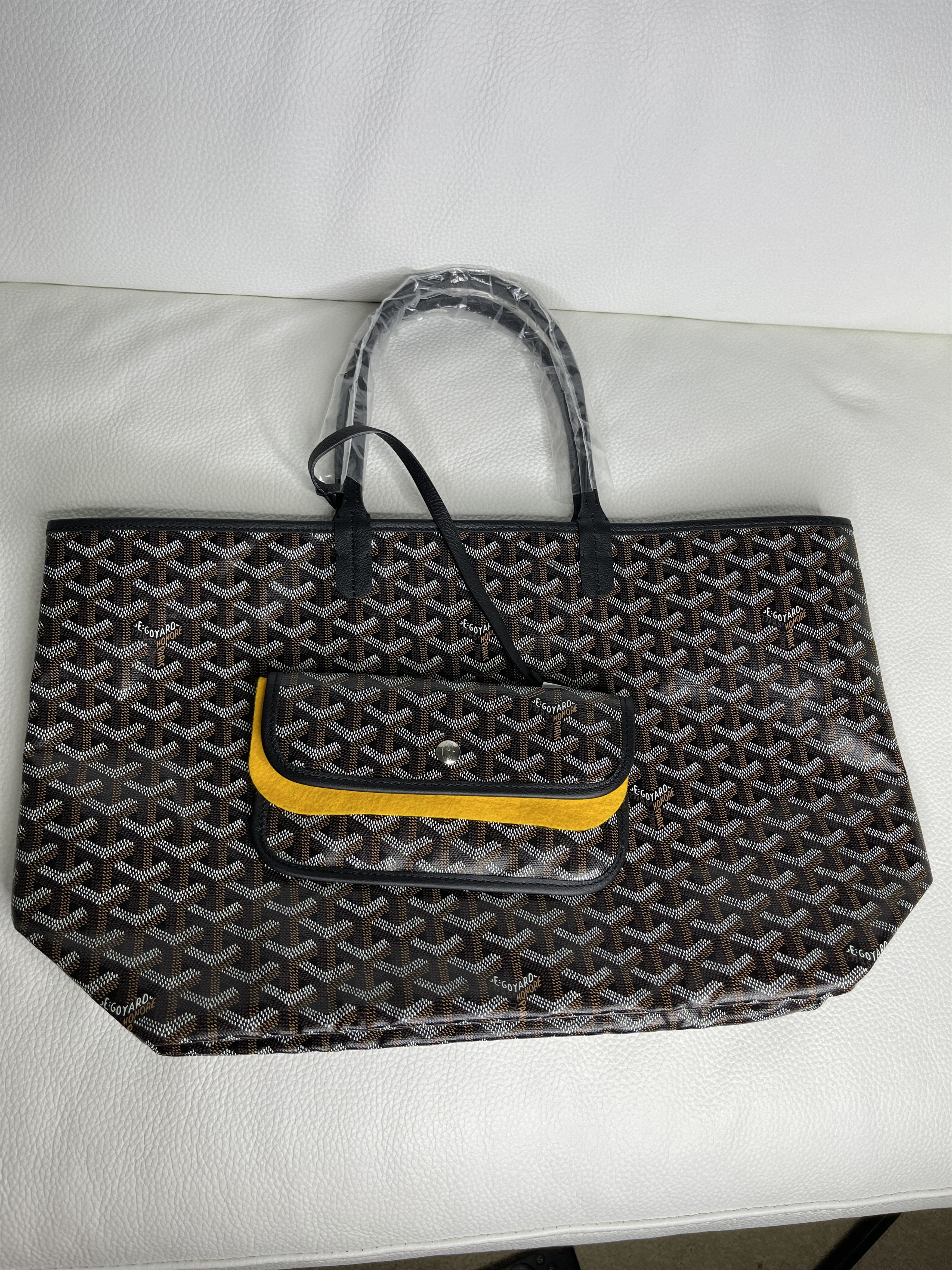 Goyard New Goyard Classic Black Saint Louis PM Reversible Tote Size ONE SIZE - 1 Thumbnail