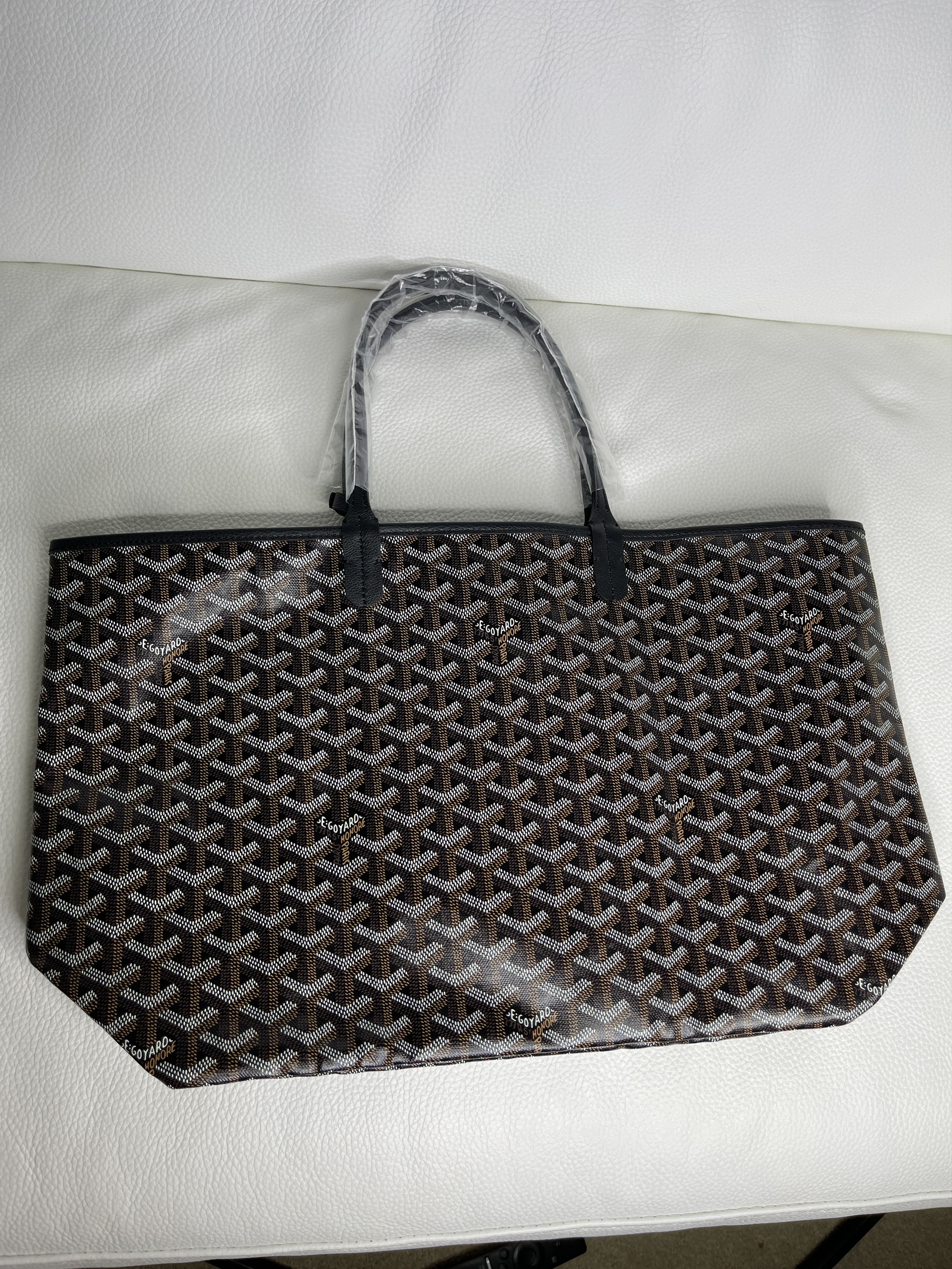 Goyard New Goyard Classic Black Saint Louis PM Reversible Tote Size ONE SIZE - 3 Thumbnail