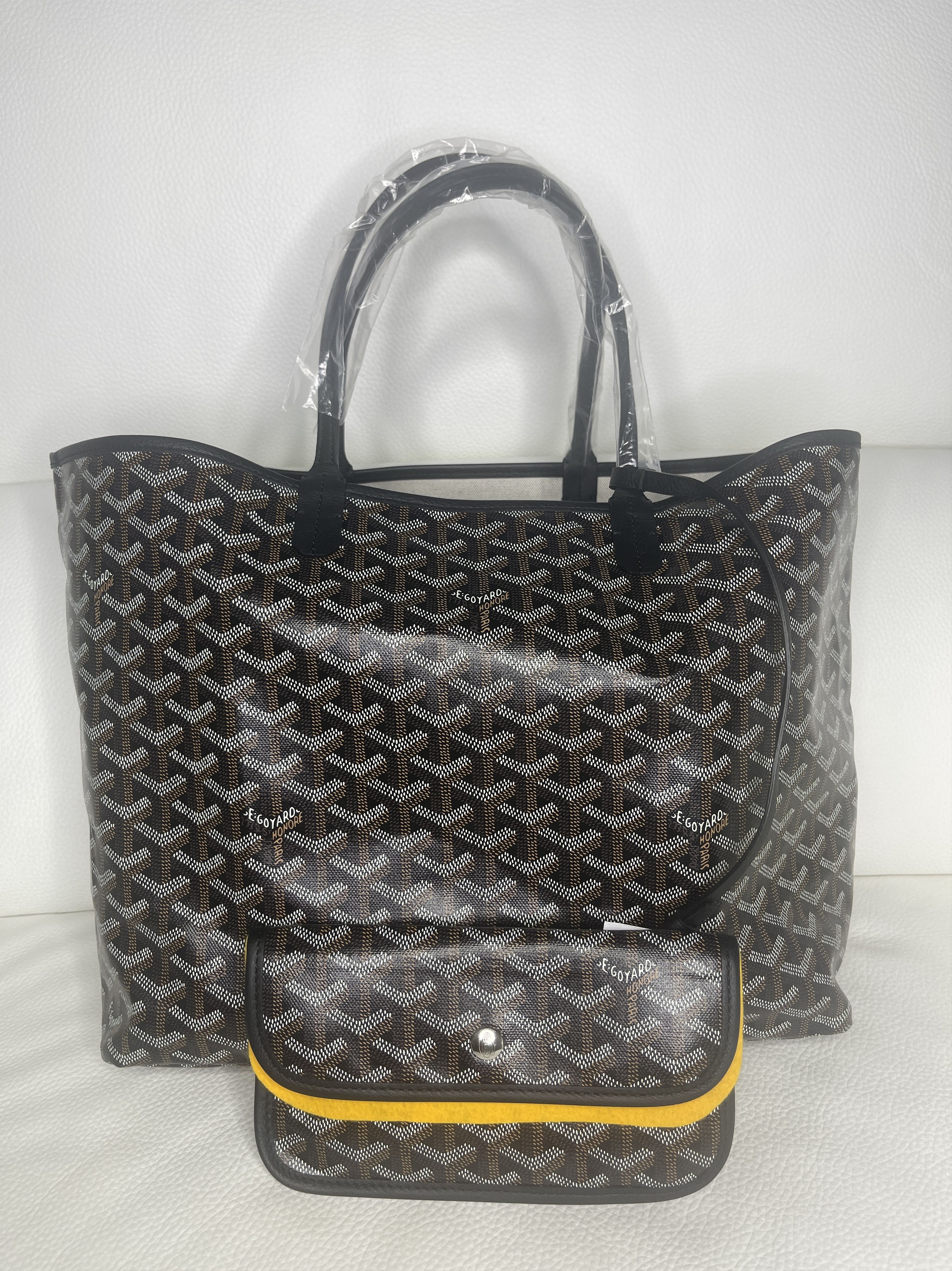 Goyard New Goyard Classic Black Saint Louis PM Reversible Tote Size ONE SIZE - 4 Thumbnail