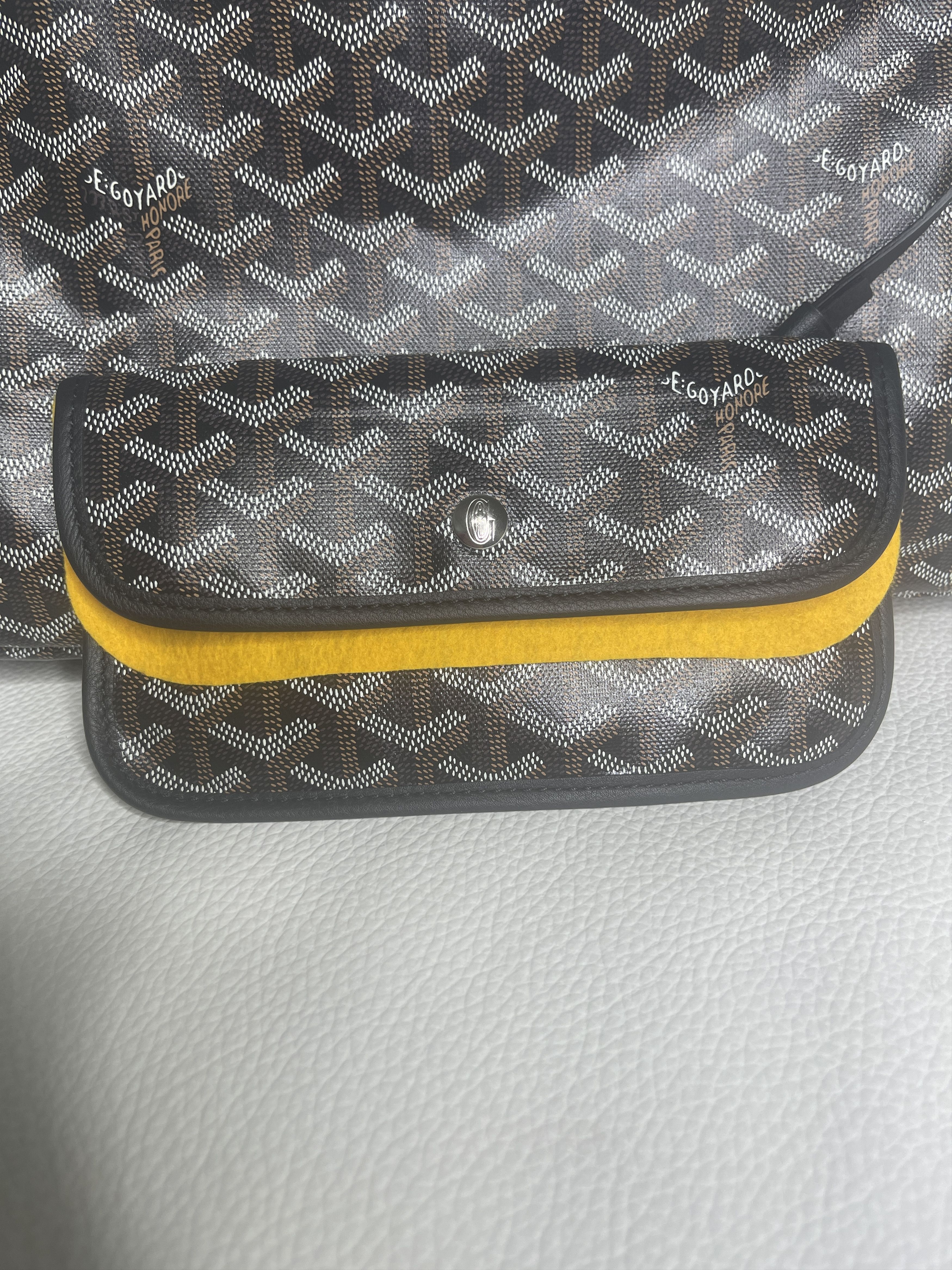 Goyard New Goyard Classic Black Saint Louis PM Reversible Tote Size ONE SIZE - 5 Thumbnail