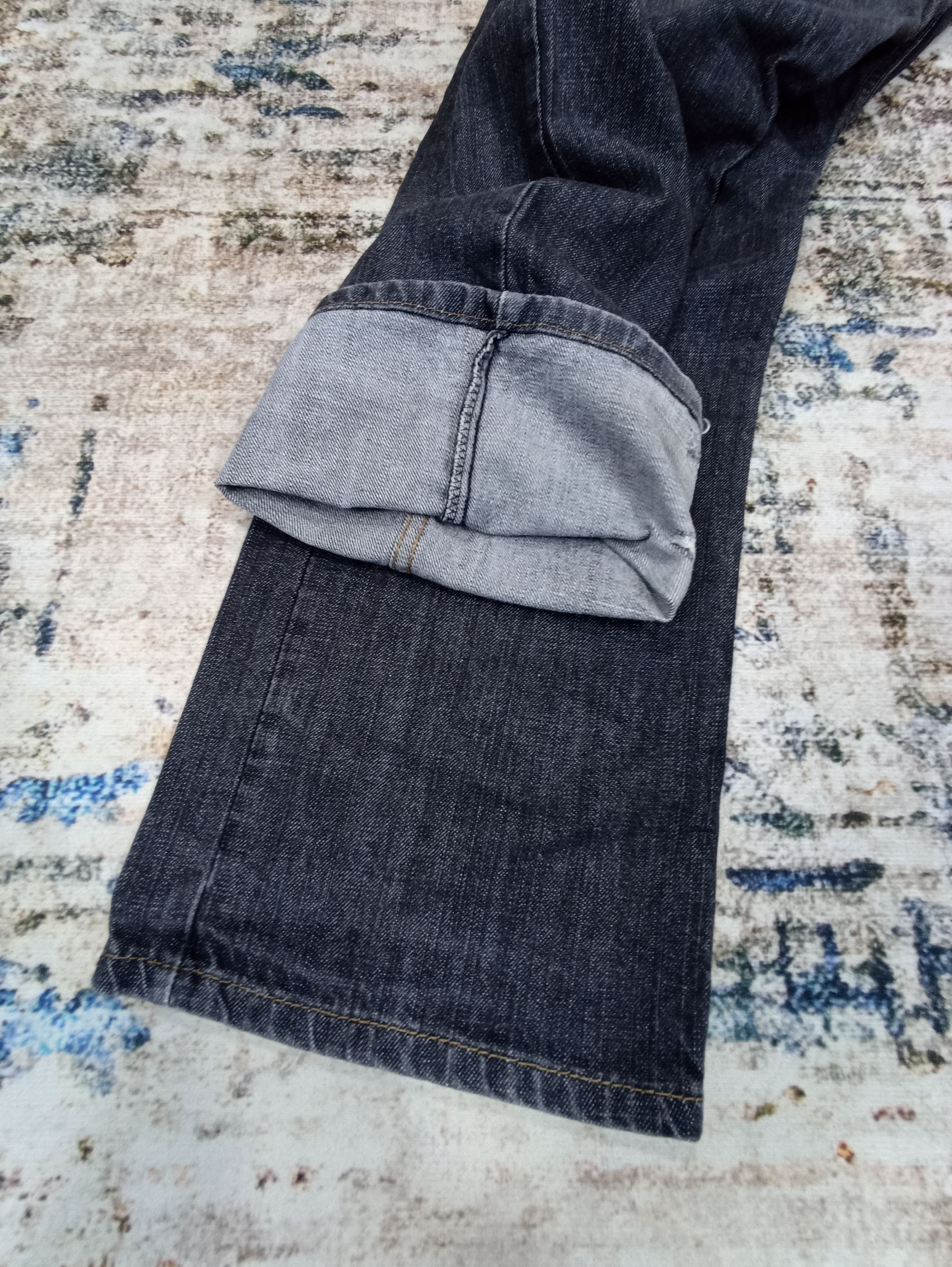 Jean × Levi's × Vintage Vintage Levis 514 Black Jeans - J103 Size US 39 - 5 Thumbnail