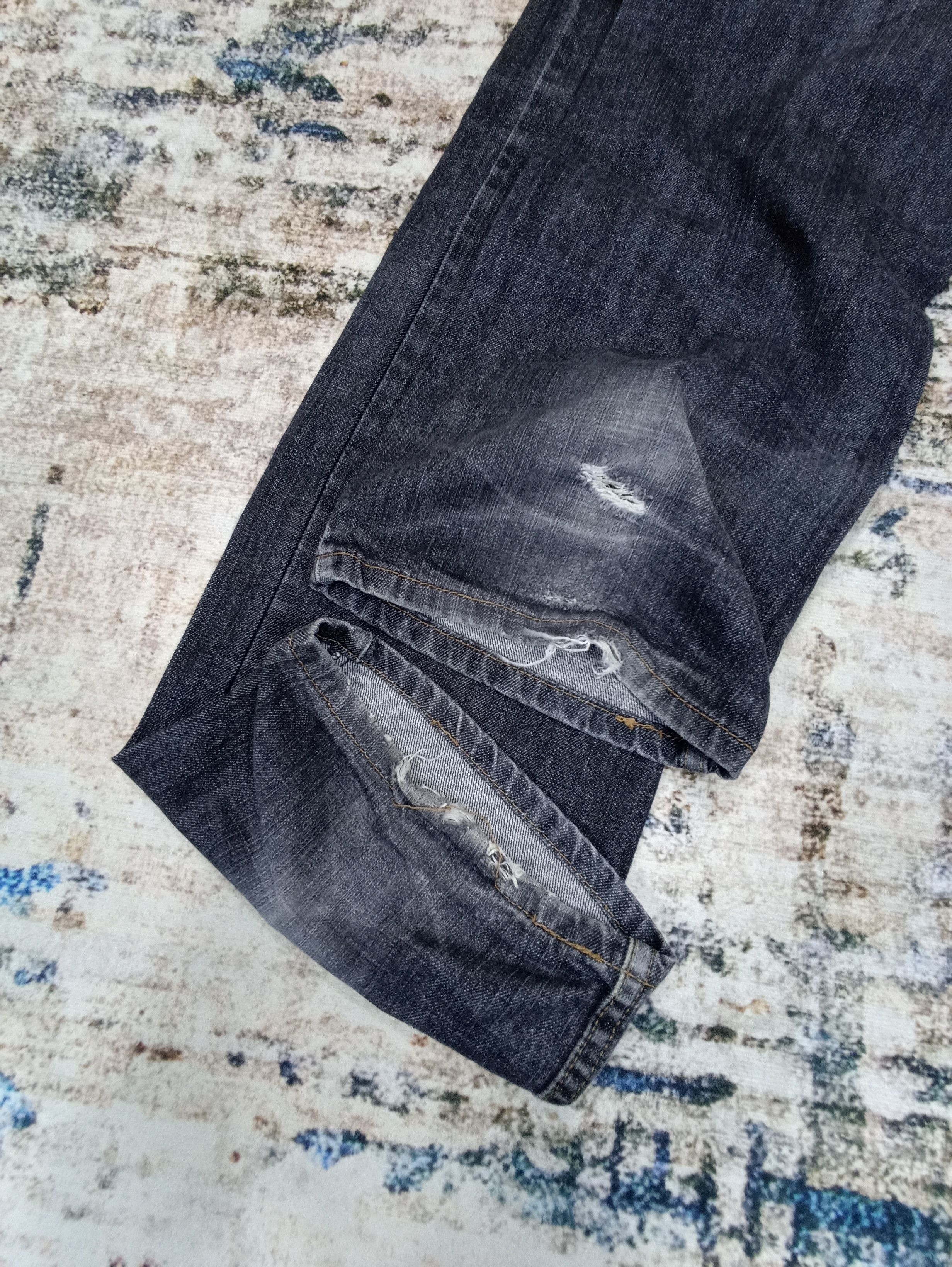 Jean × Levi's × Vintage Vintage Levis 514 Black Jeans - J103 Size US 39 - 6 Thumbnail