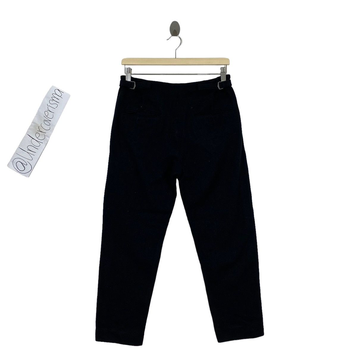 Christophe Lemaire UNIQLO X CHRISTOPHE LEMAIRE Black Slim Fit Wool Casual Size US 28 / EU 44 - 3 Thumbnail