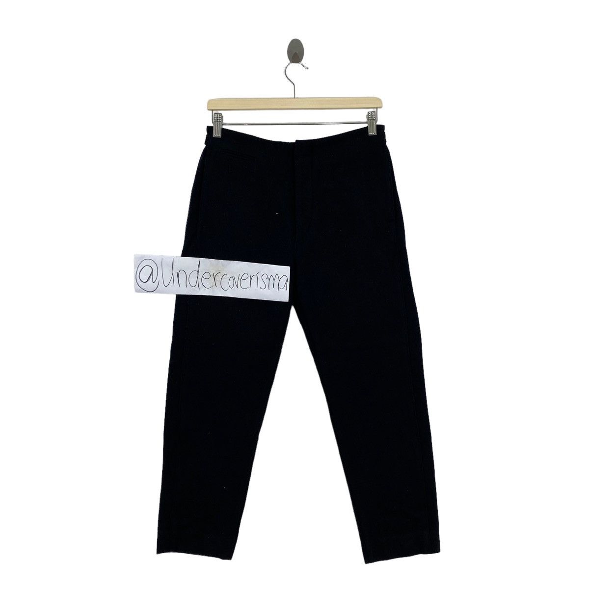 Christophe Lemaire UNIQLO X CHRISTOPHE LEMAIRE Black Slim Fit Wool Casual Size US 28 / EU 44 - 1 Thumbnail