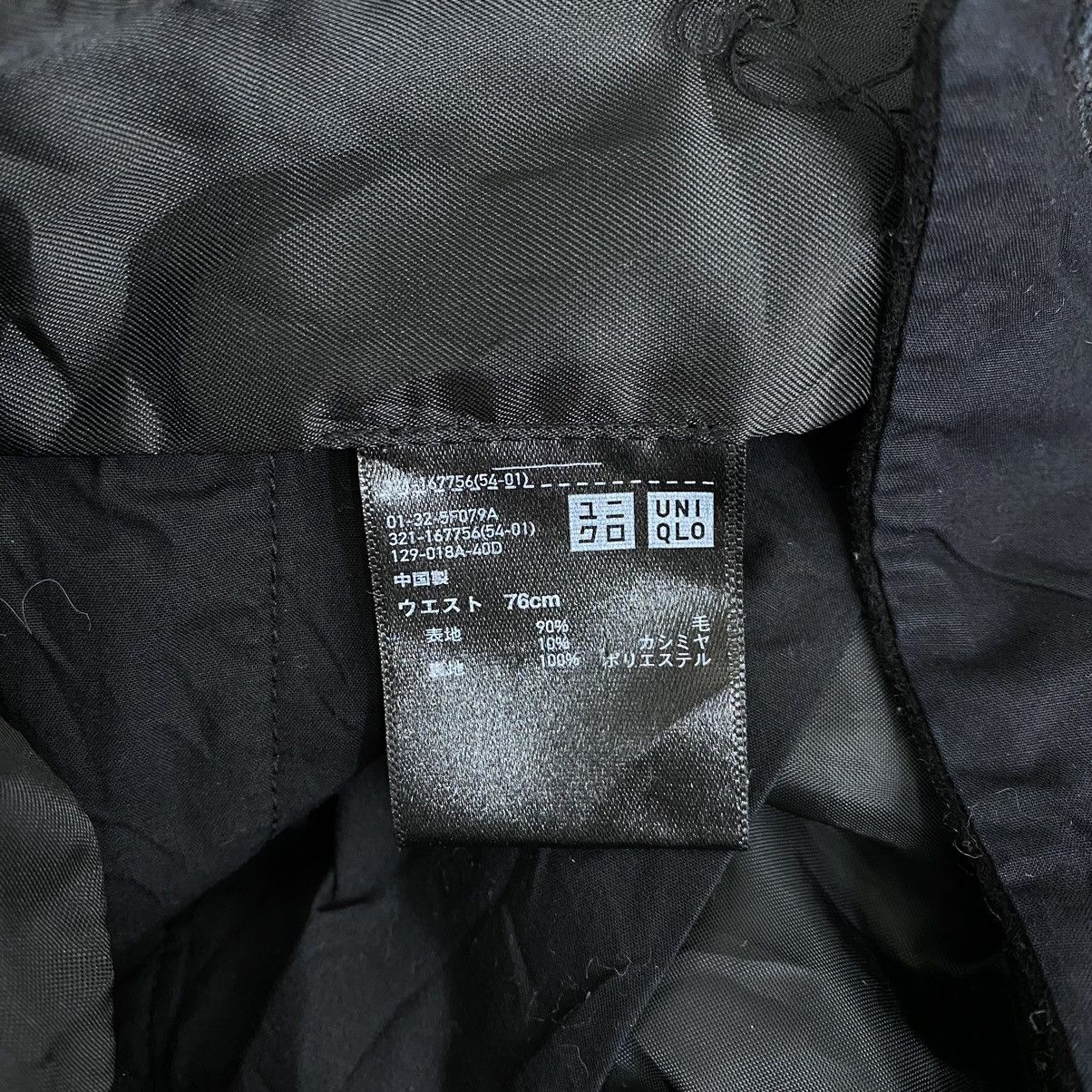 Christophe Lemaire UNIQLO X CHRISTOPHE LEMAIRE Black Slim Fit Wool Casual Size US 28 / EU 44 - 5 Thumbnail
