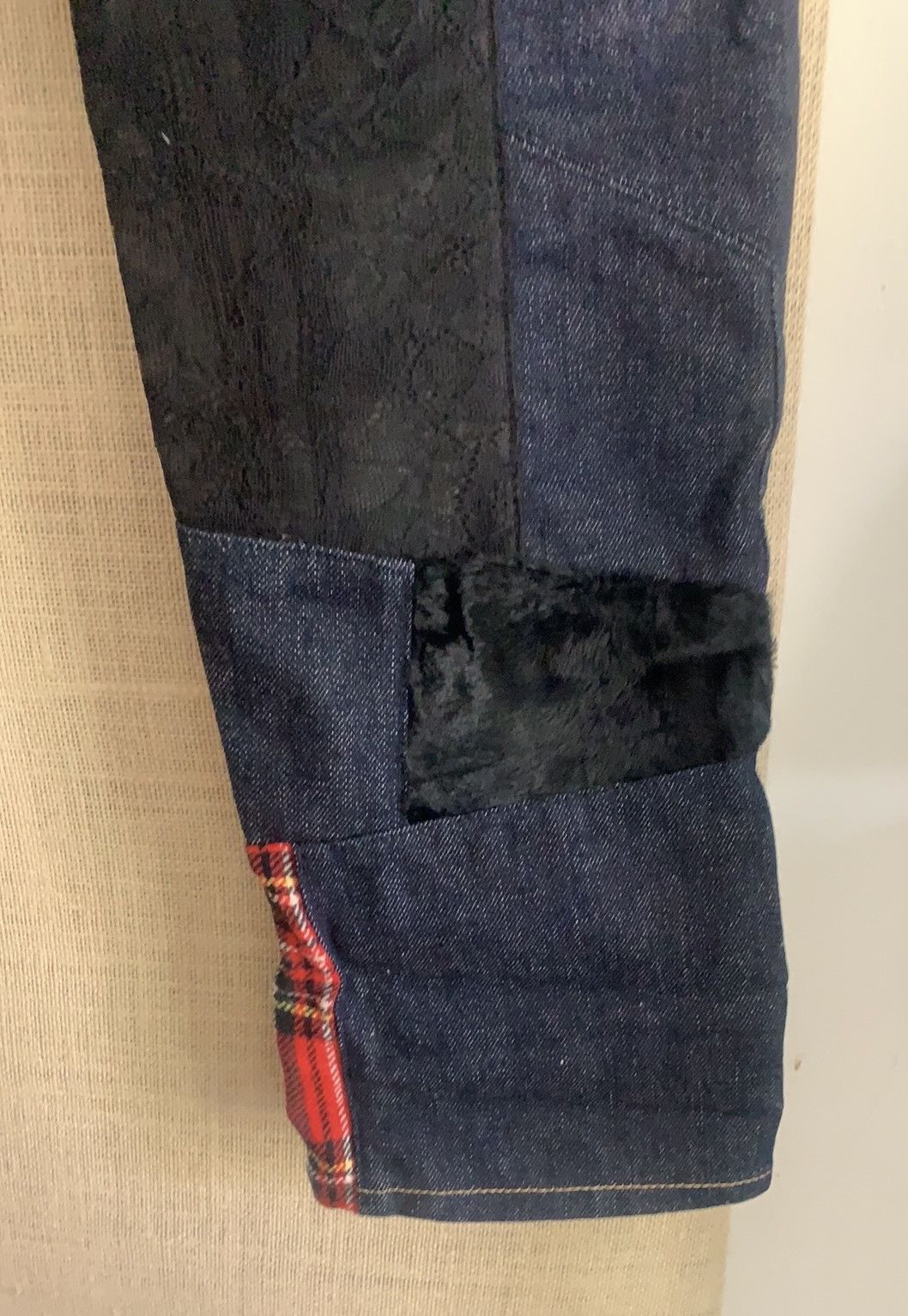 Comme des Garcons × Junya Watanabe 2016 Like new multi patchwork, salvage & cut-sewn Size US 29 - 8 Thumbnail